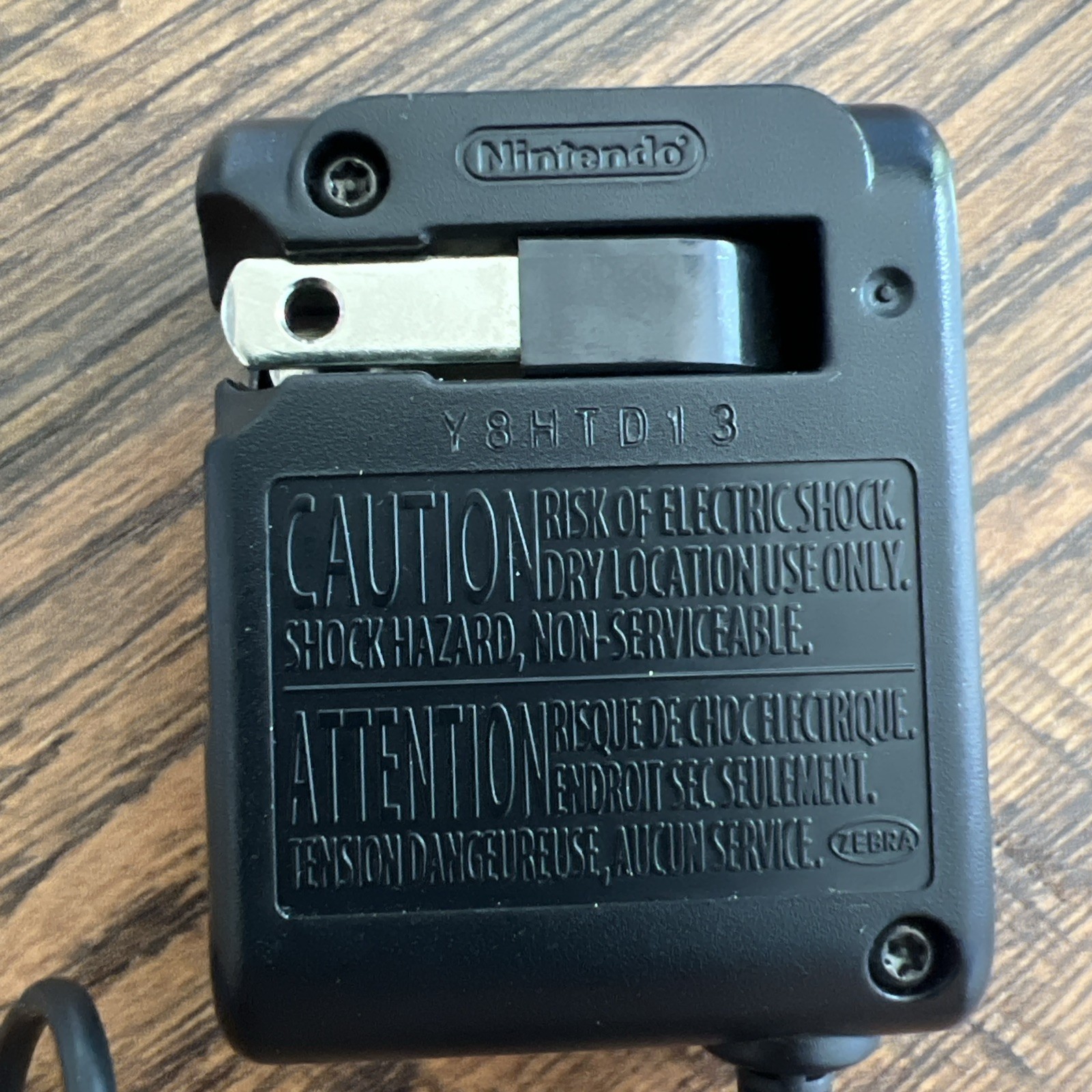 Nintendo Gameboy Advance SP Wall Charger OEM Plug for GBA or Original DS NTR-002