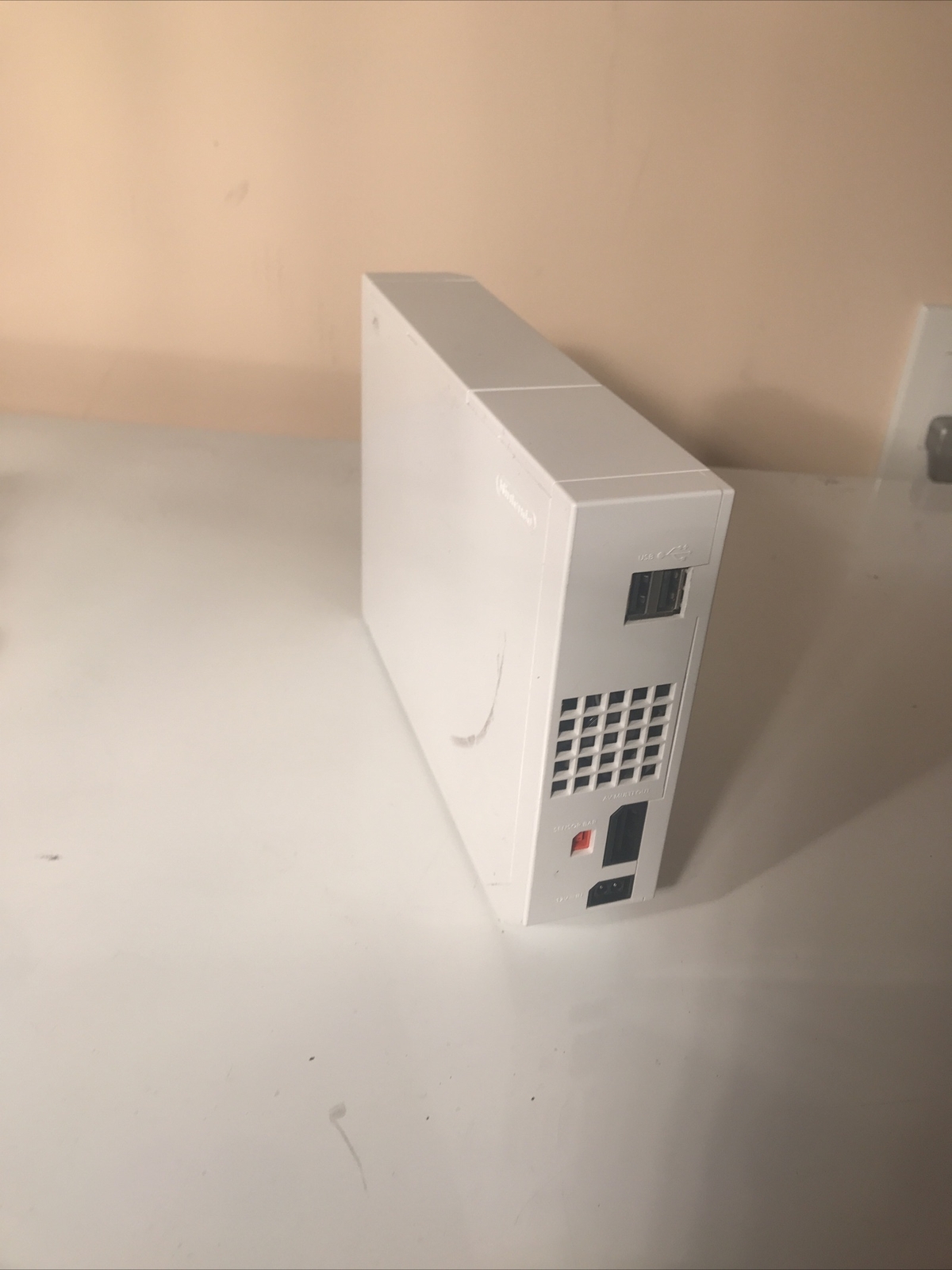 Original Nintendo Wii Game System With Power Supply AV Cable Sensor Bar Works