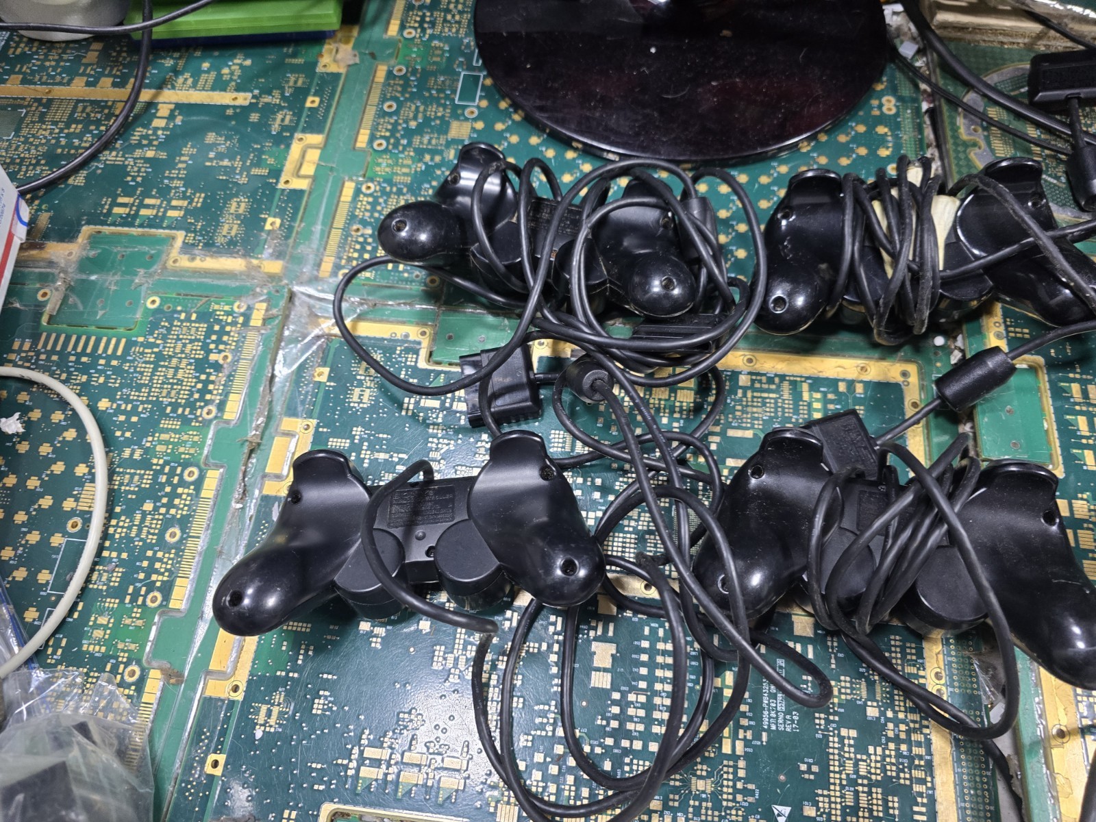 Sony PS2 Original DEFECTIVE DONOR EXACT LOT #3-Controller-CRUDE-DIRT-RUST-PARTS