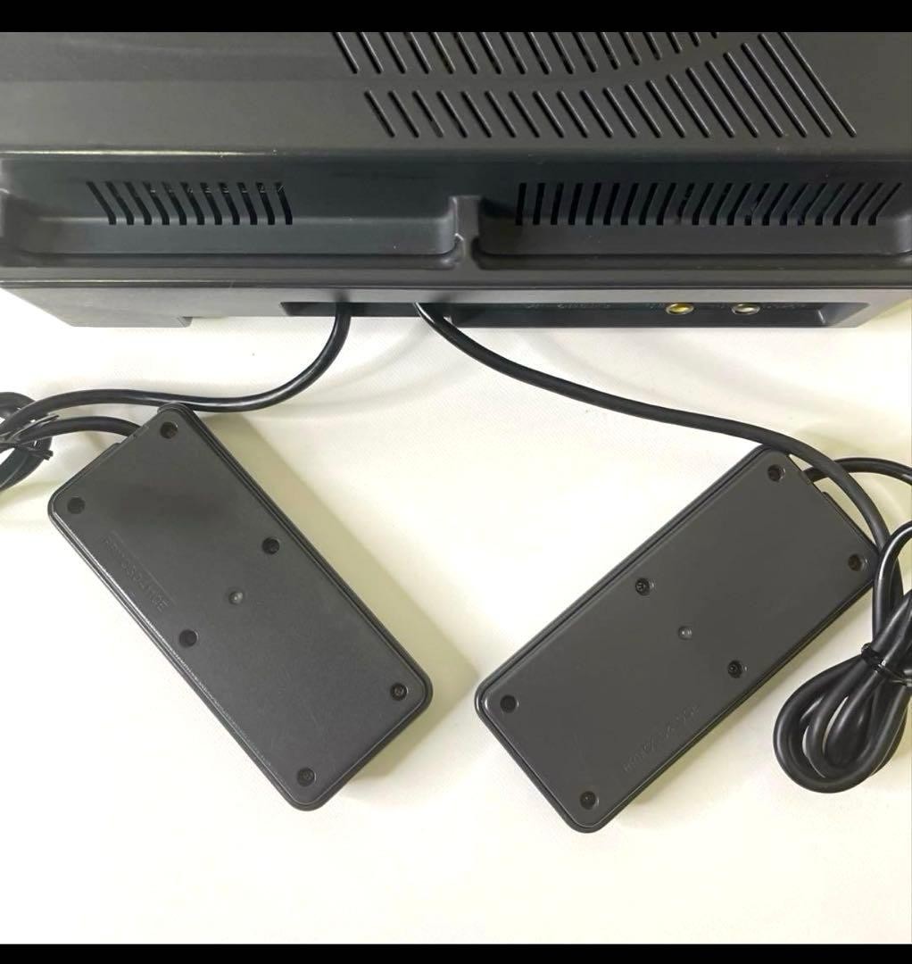 Sharp Twin Famicom Console AN-500B [Belt Replaced / Tested] Console Only Japan