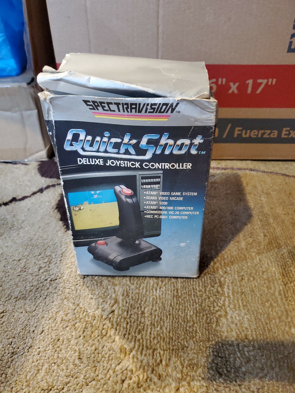 SPECTRAVISION ATARI 2600 Video Game Controller SV1 QUICKSHOT 1 Vintage Joystick