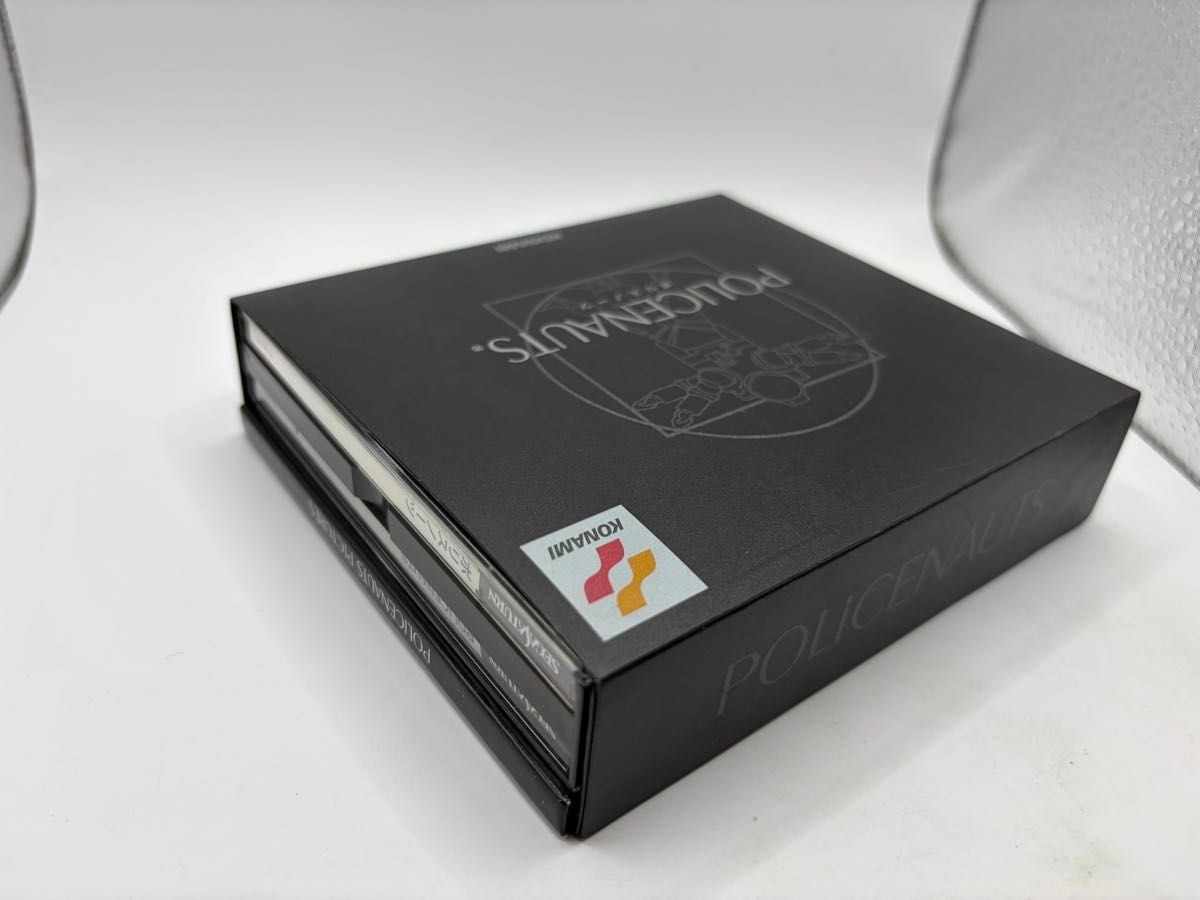Sega Satur SS Policenauts First Press Limited Edition Book latter Tested 　