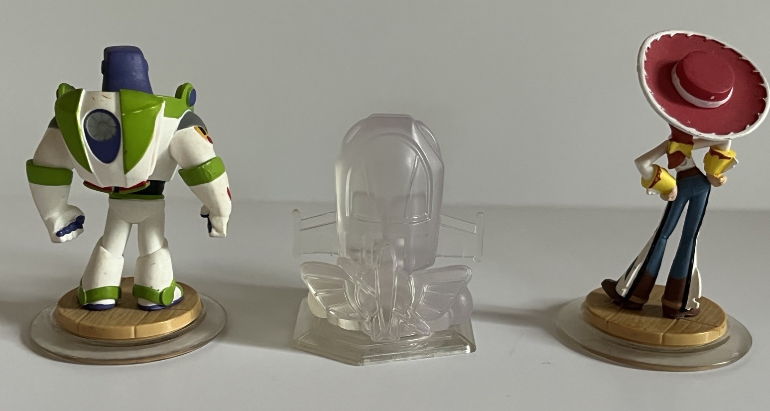 Lot of 3 Disney Infinity 1.0 Toy Story Jessie Buzz Lightyear & Crystal Figure