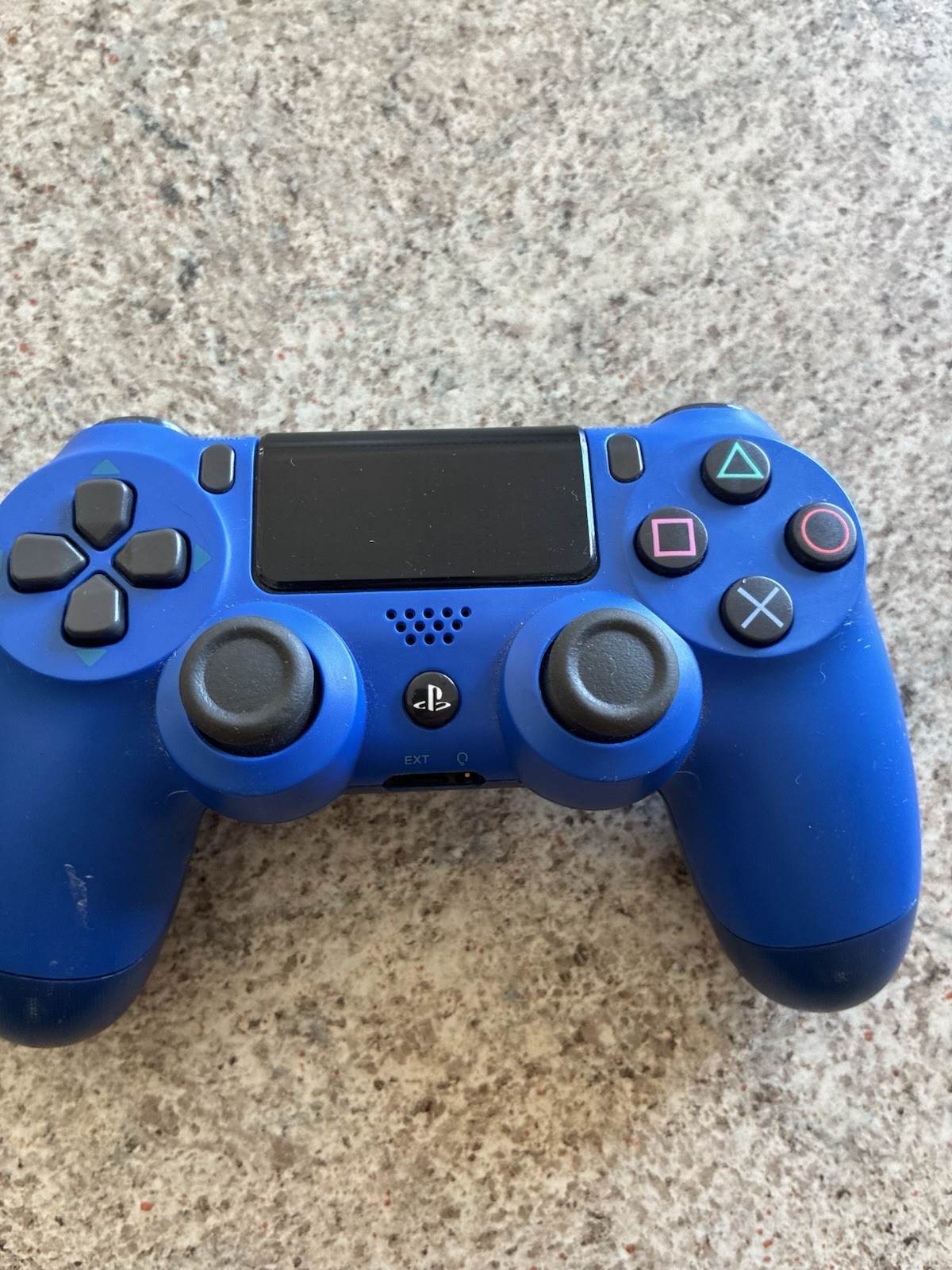 Sony Dualshock 4 OEM Wireless Controller CUHZCT2U – Blue (PS4) Parts Only Read