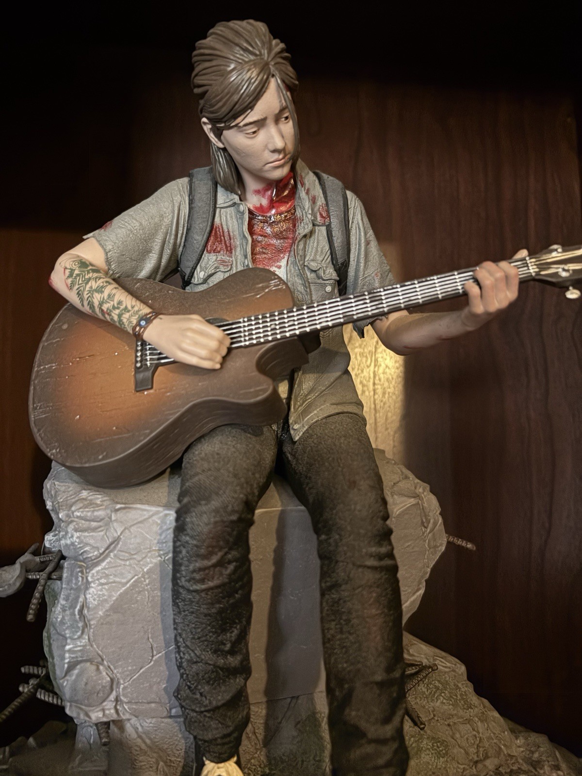 The Last Of Us Part II 2 Official Collectors Edition Ellie Statue Figure Only!!!