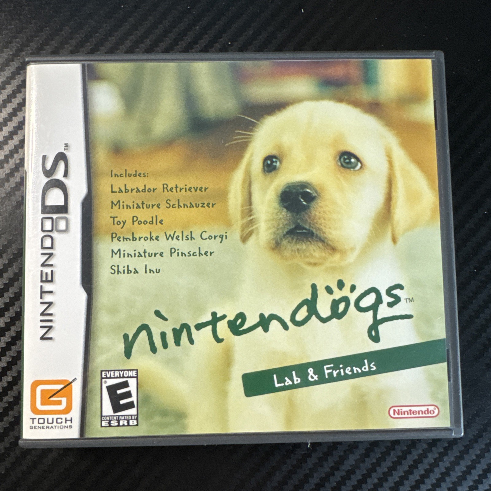 Nintendogs Lab & Friends Nintendo DS Complete CIB Tested Clean Fast Shipping