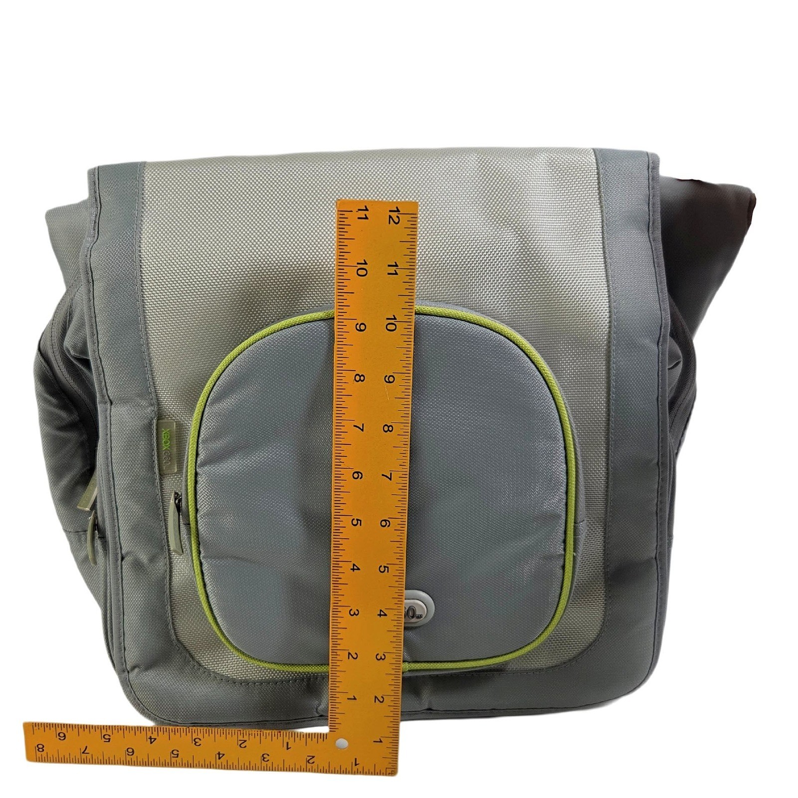 Xbox 360 Messenger Travel Bag Gray Planet 21 Padded Console Case Shoulder Strap