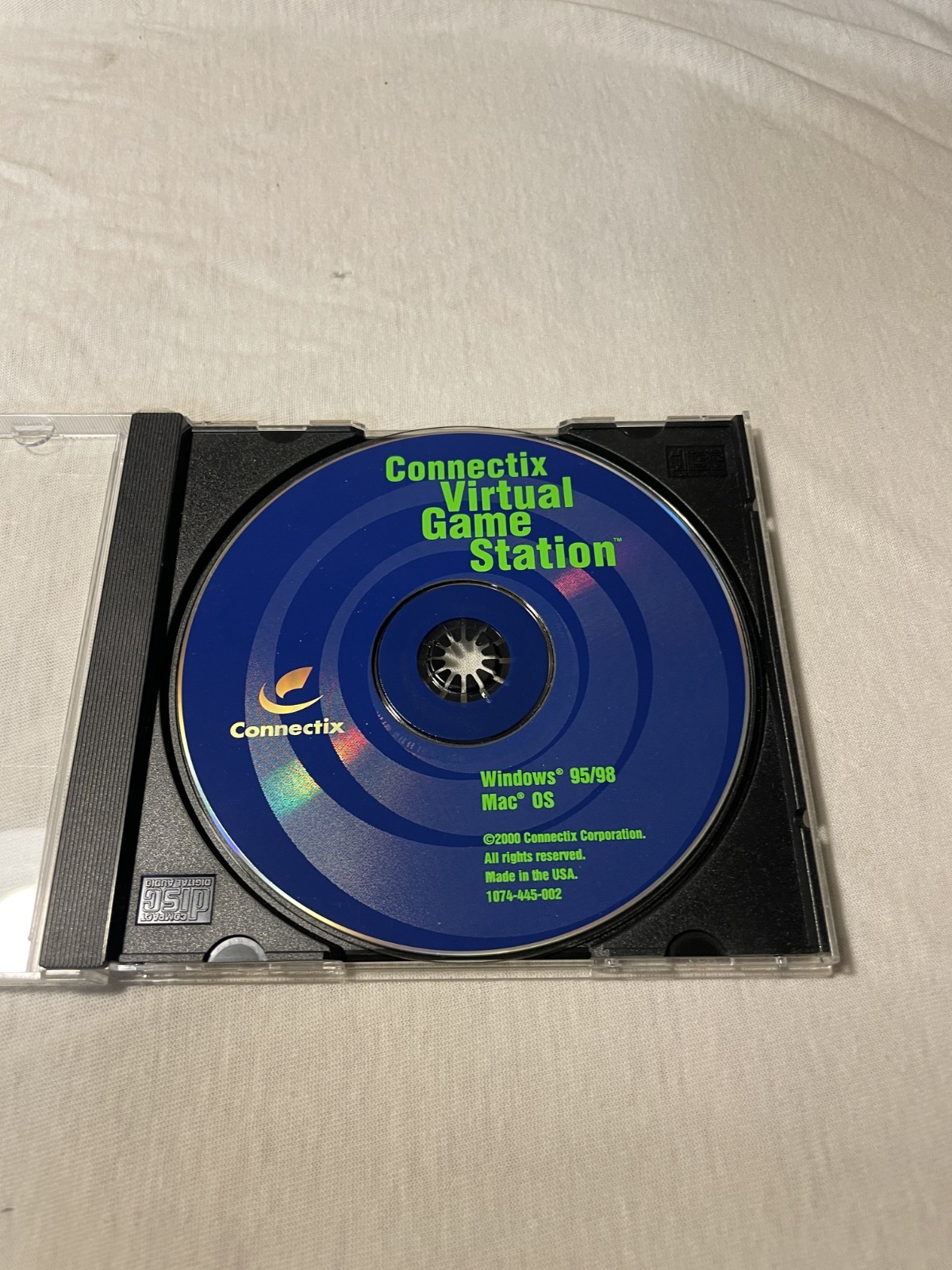 Connectix Virtual Game Station Sony Playstation Emulator for Windows & Mac