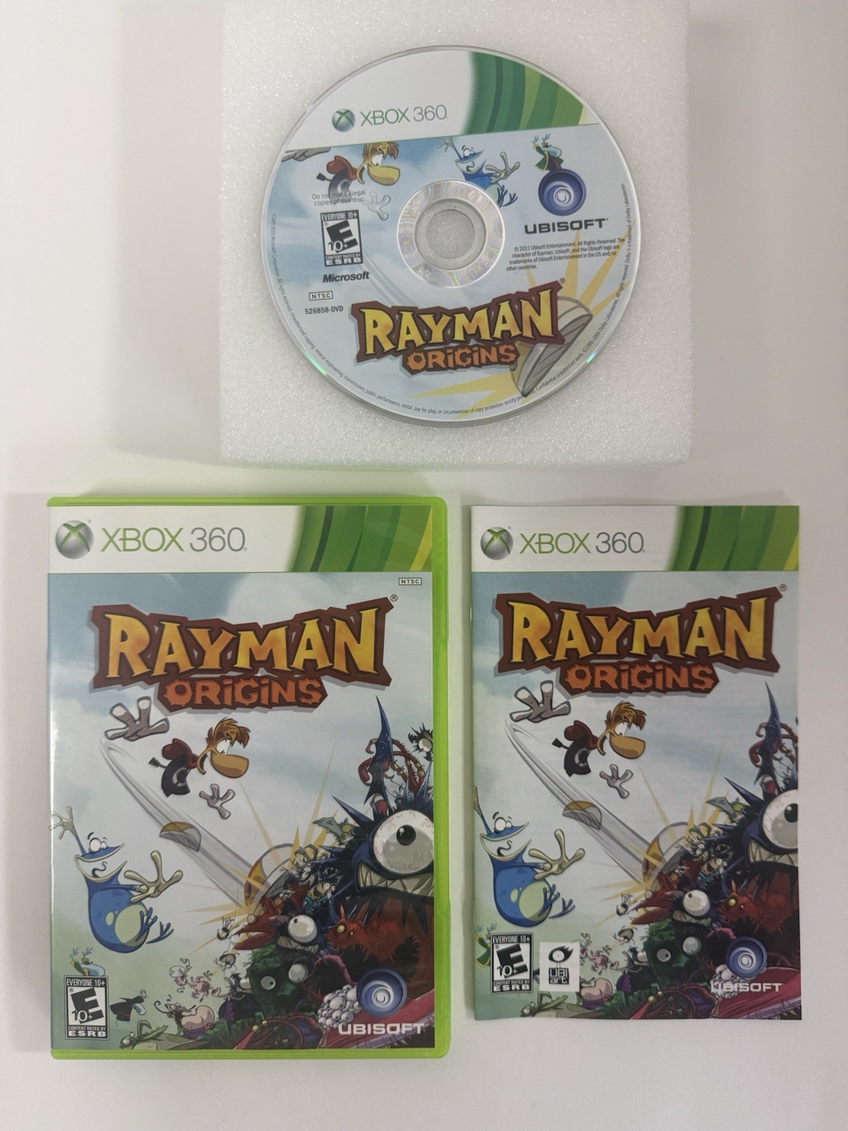 Rayman Origins (Microsoft Xbox 360) CIB Complete – VGC – Clean Disc – TESTED