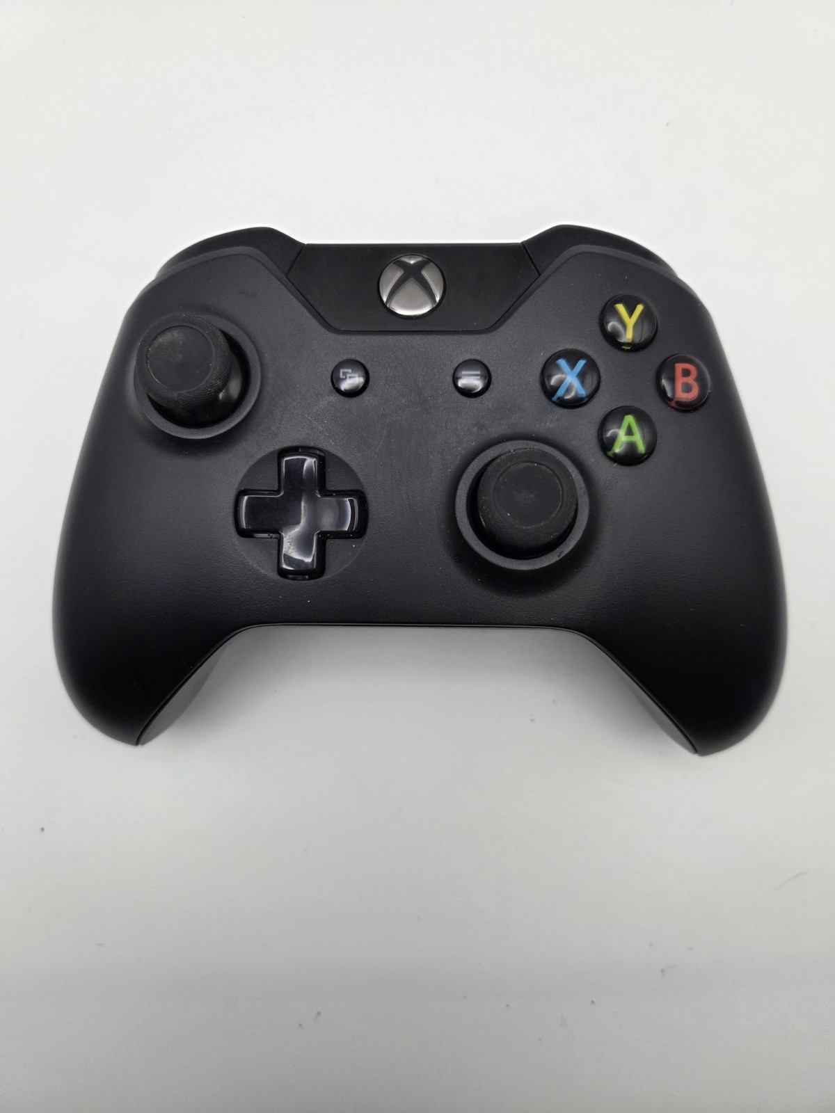 Xbox One Wireless Controller 1537 Black OEM Tested No Drift w/ Battery Cover