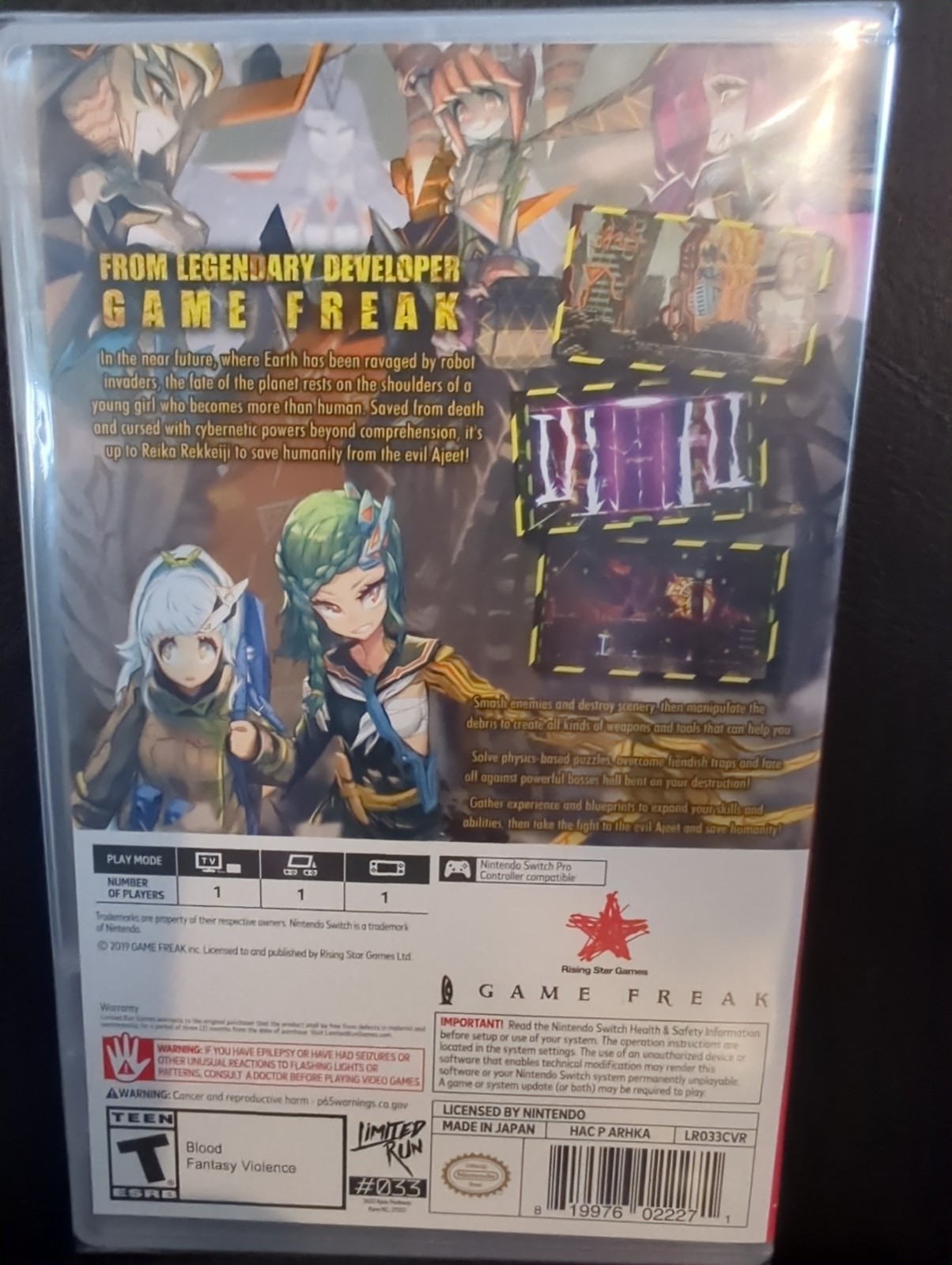 Giga Wrecker Alt. – Limited Run #33 – Nintendo Switch *BRAND NEW*