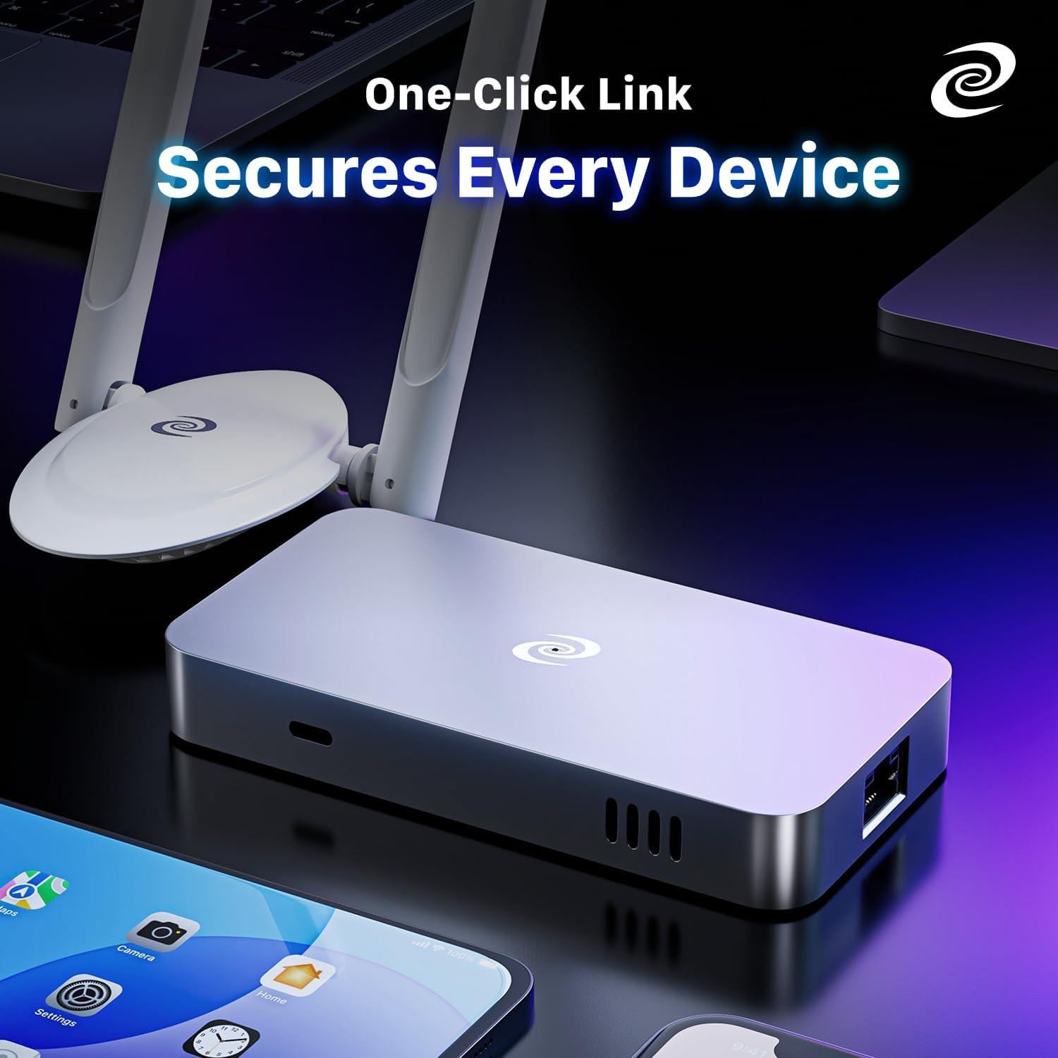 Deeper Connect Mini DPN Router, 1Gbps ARM64 Quad Core Hardware Gateway with Laye