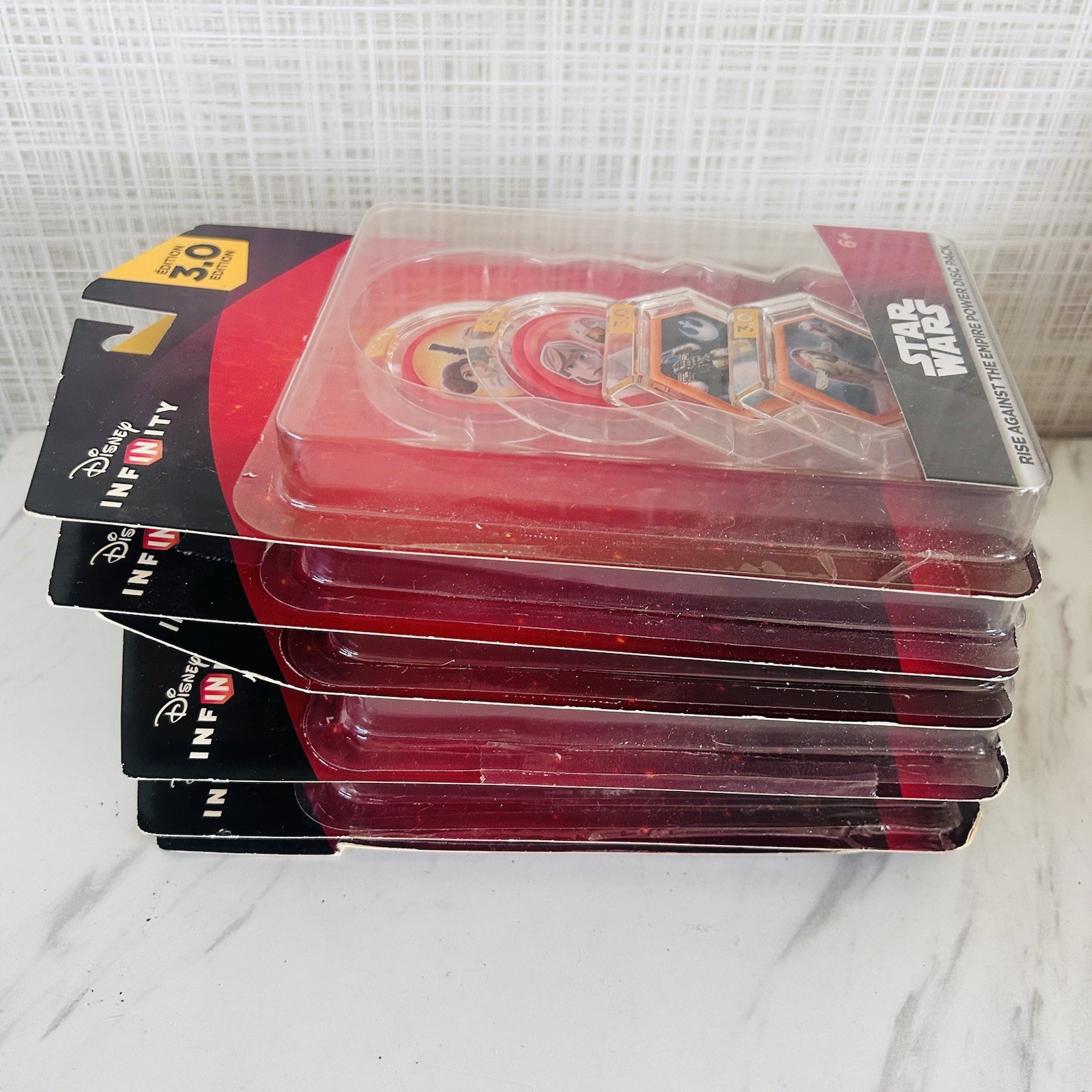 Disney Infinity 3.0 Power Discs 72 Discs Star Wars Tomorrow Land Lot of 18 Packs