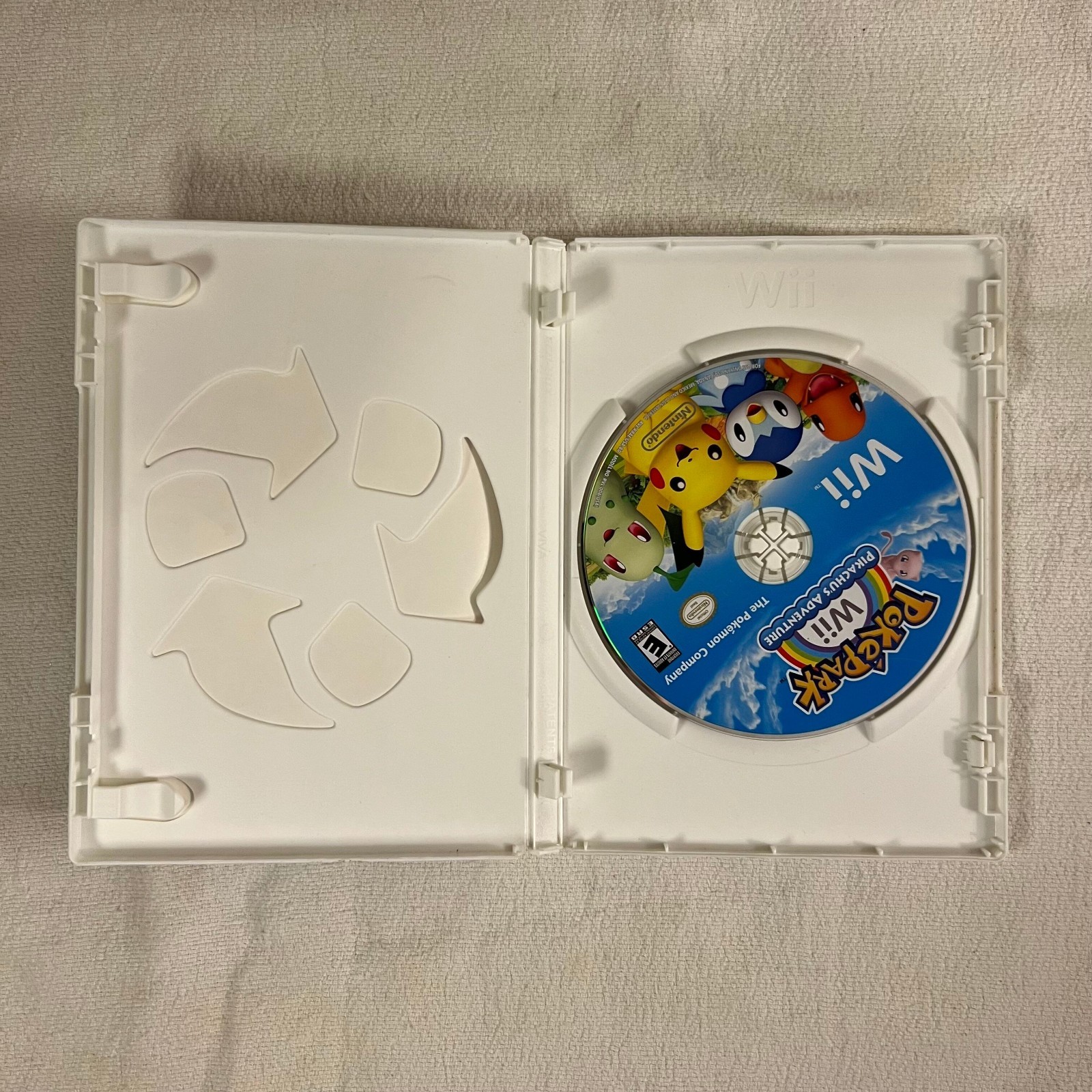 PokéPark Wii: Pikachu’s Adventure (Nintendo Wii, 2010) No Manual