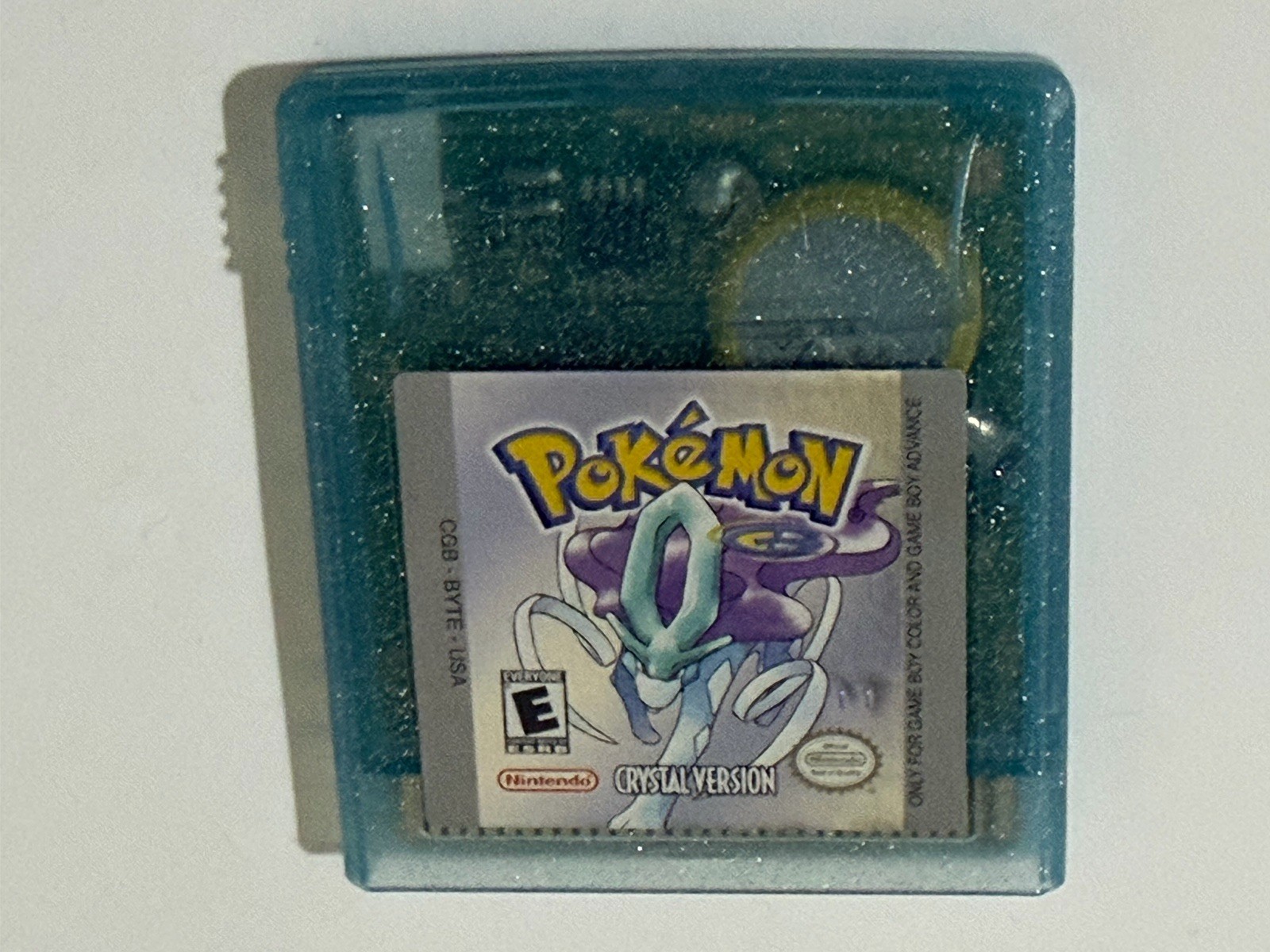 Pokemon Crystal Version (Game Boy Color) Authentic With Case Tested Works