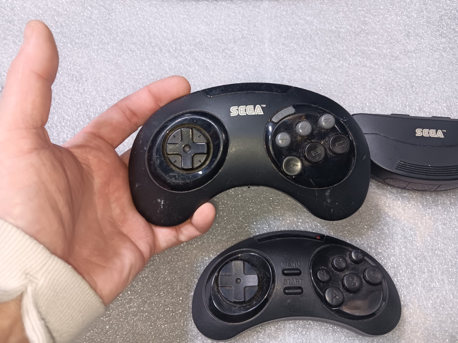 Sega Genesis EXACT-UNTEST Receiver MK-1648 w/MK-1629 & 1-OTHER-WEAR-RUST-PARTS