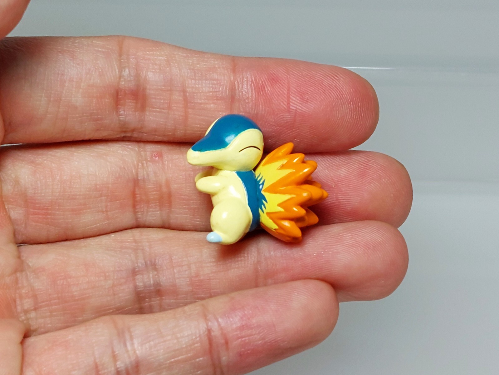 Cyndaquil Hinoarashi Pokemon Keshipoke Mini Figure Ensky U09 0.8in