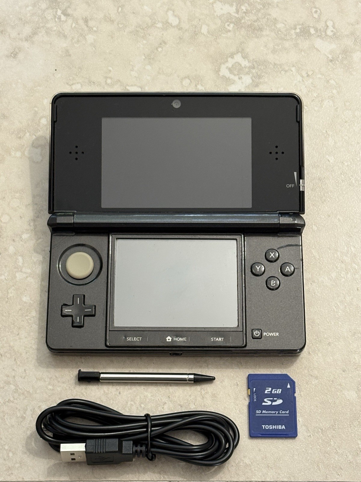 Nintendo 3DS Console Black Edition With Charger US SELLER Good Condition