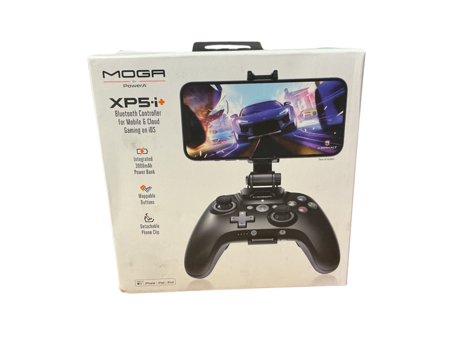 MOGA XP5-i+ Bluetooth Controller for iPhone iPad Apple TV PowerA 3000mAh