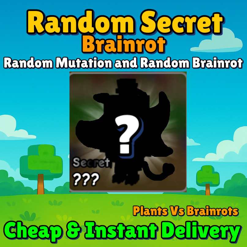 [🟢ONLINE ] RANDOM SECRET BRAINROT | PLANTS VS BRAINROTS! | ROBLOX | NEW GAME