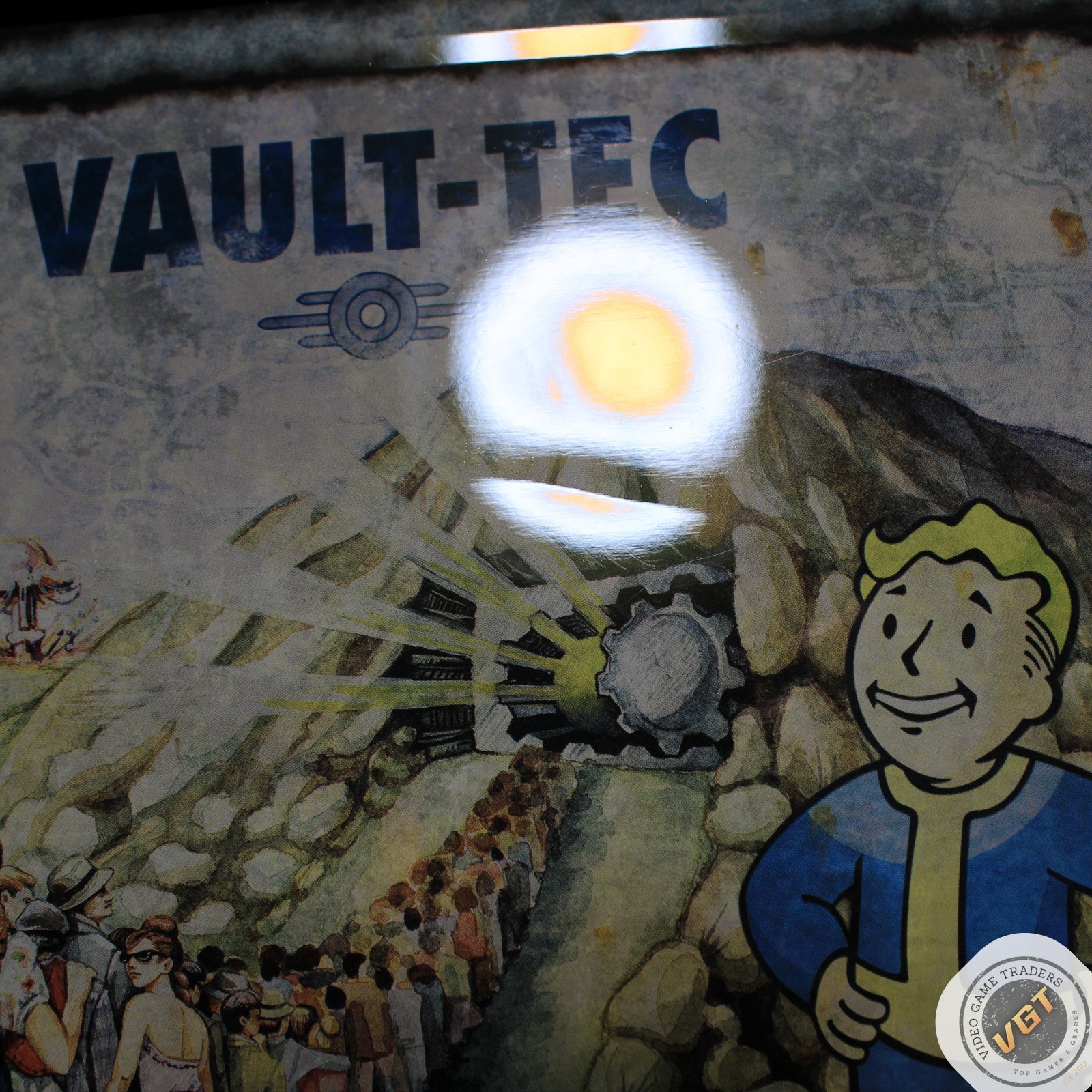 NO GAME! Fallout 3 Collector’s Edition VAULT BOY + CONTENTS Only! Xbox 360