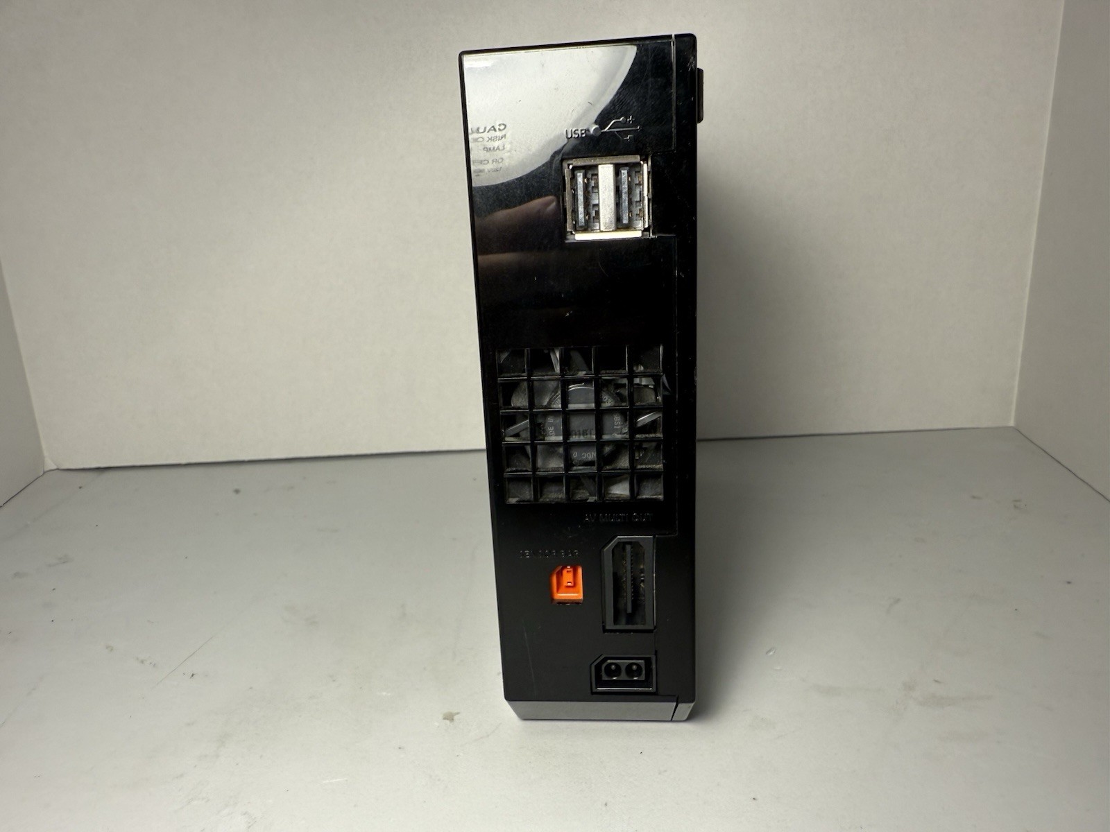 JP Nintendo Wii RVL-001 Black Console Only – Tested – Missing SD Door/Scuffed