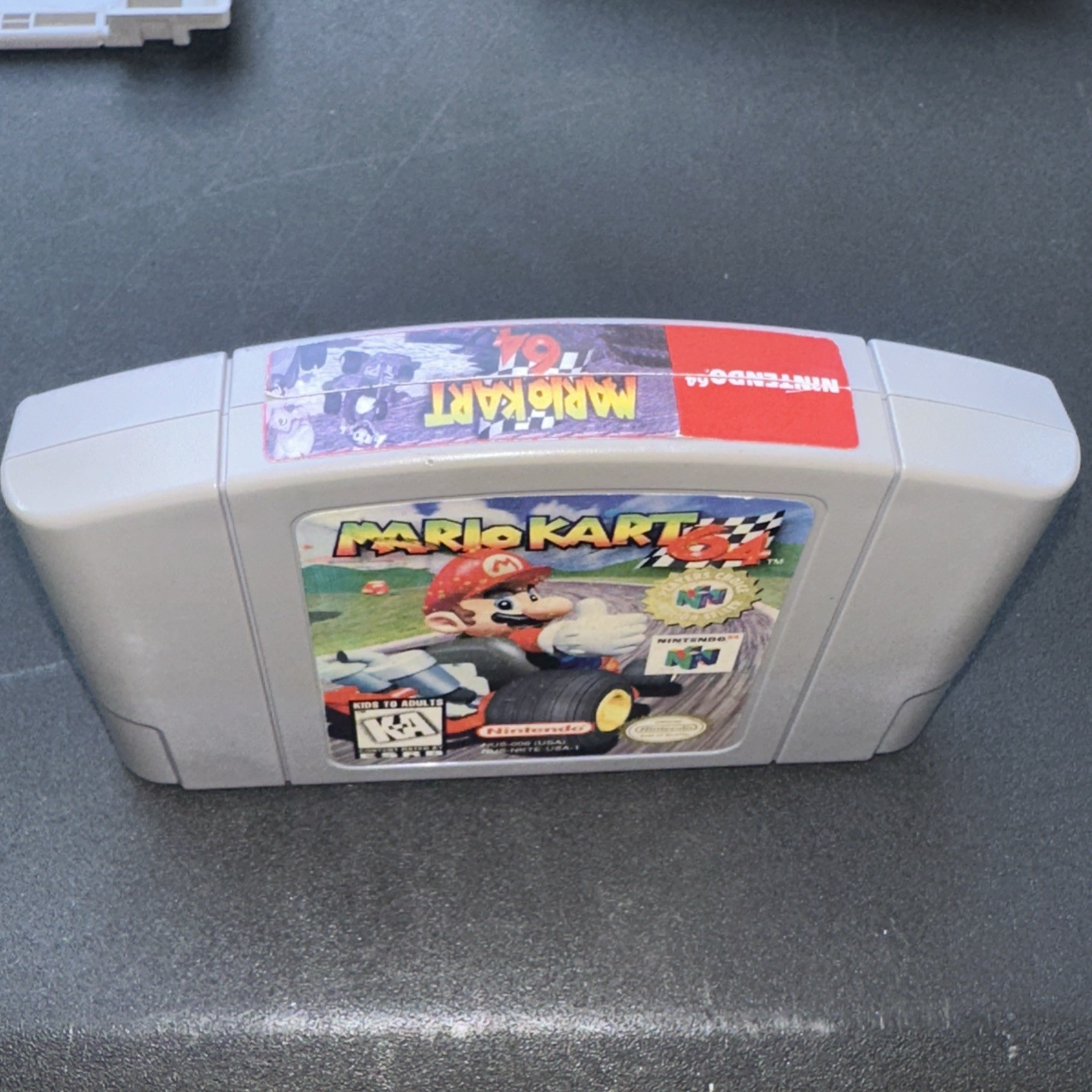 Mario Kart 64 (Nintendo 64 N64) Cartridge Tested – Authentic – Sticker Top Label