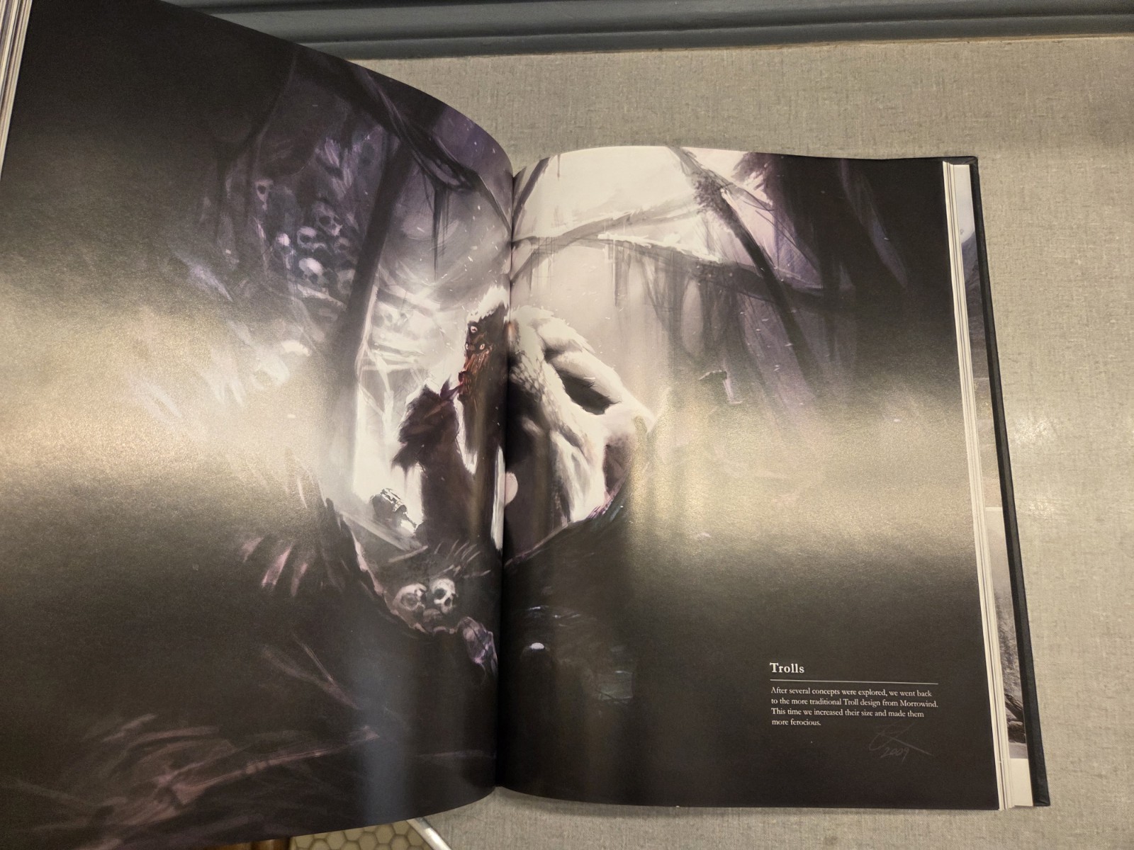 The Elder Scrolls V: Skyrim Collector’s Edition Art Book (2011, Hardcover)
