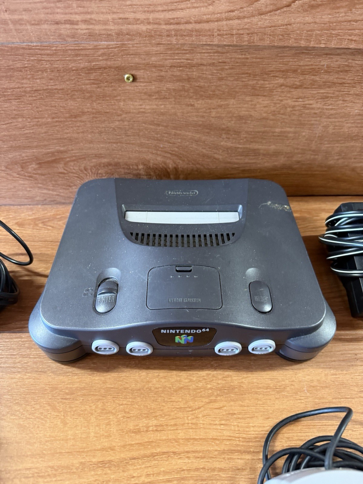 NINTENDO 64 CONSOLE BUNDLE +CABLES+ 1 CONTROLLER – N64 NUS-001 TESTED