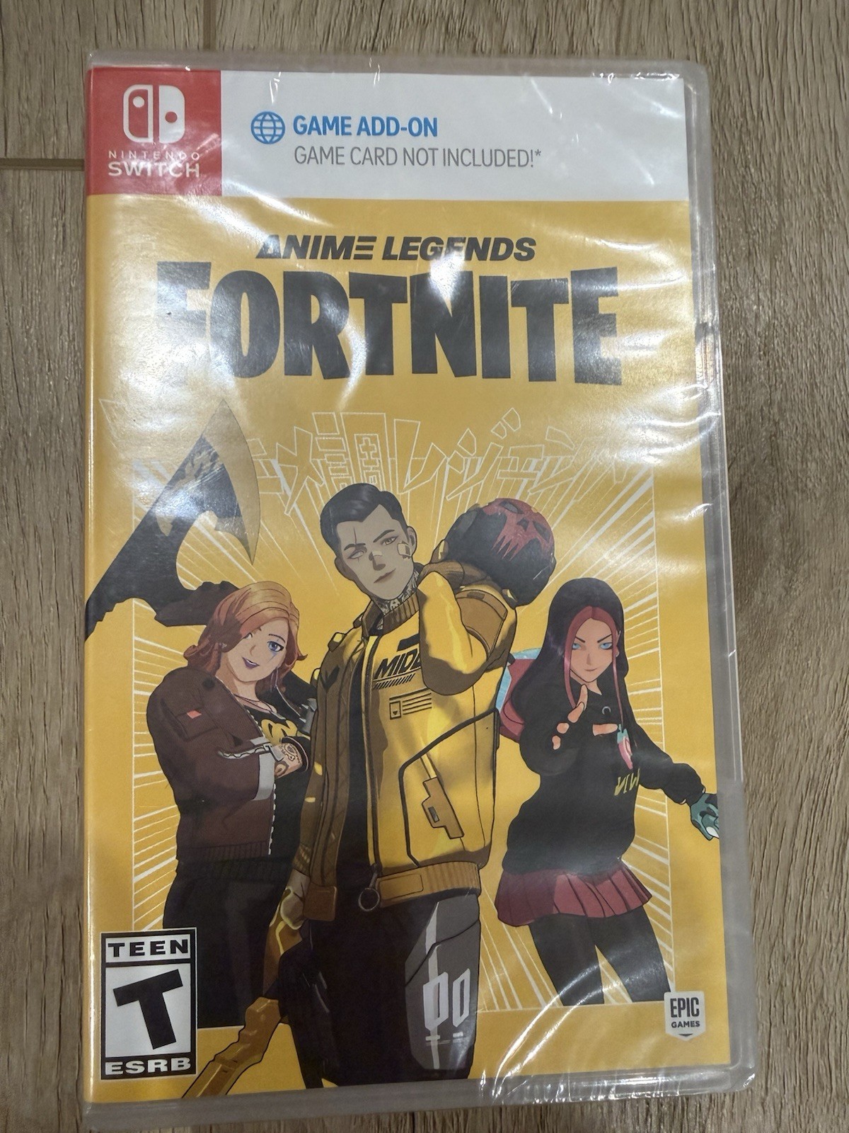 Fortnite Anime Legends Game Add-On – Switch – NO GAME CARD – COB – NEW SEALED