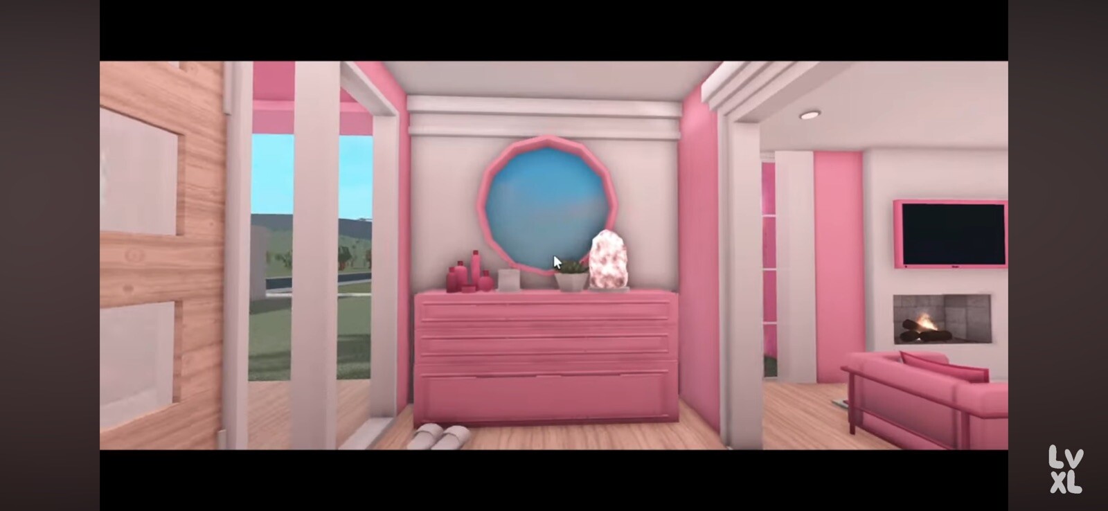 BLOXBURG MODERN BARBIE MANSION!FAST AND DETAILED BUILDER FOR CHEAP PRICE