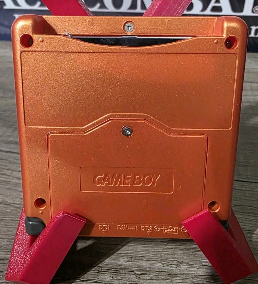 Nintendo Game Boy Advance SP IPS Screen Charizard Reshell Tested Working GBA SP
