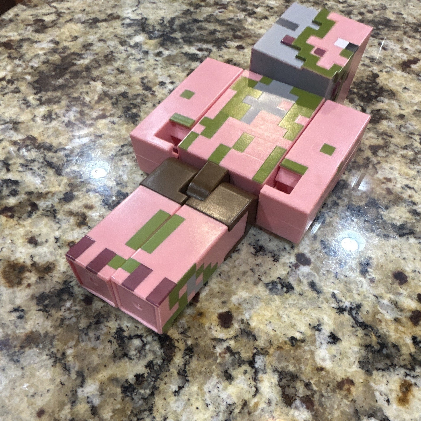 Mattel Minecraft Zombie Pigman 9″ Large Action Figure FWV56 Loose Used