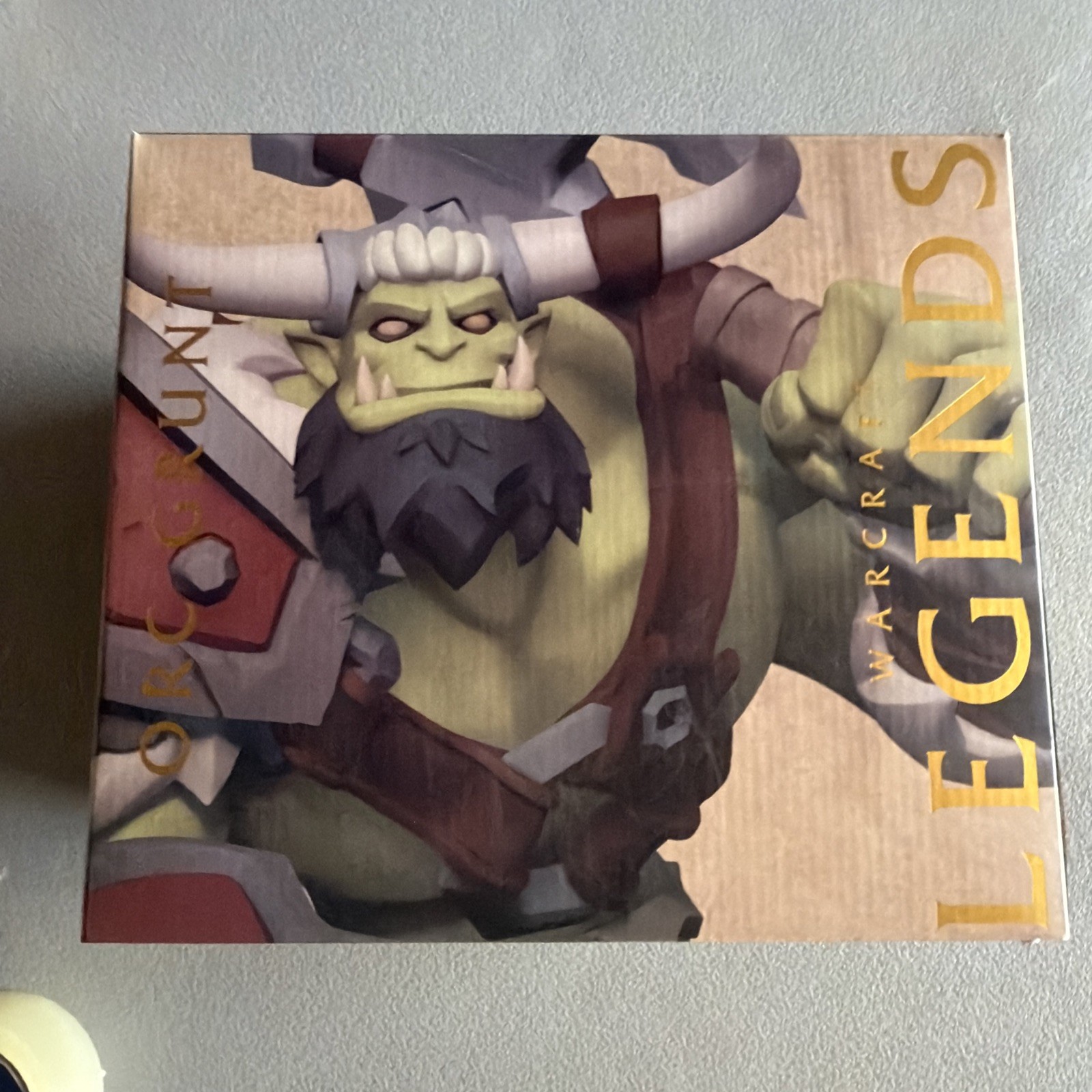 Warcraft Legends: Orc Grunt Statue BlizzCon 2019 Commemorative W25 Blizzard NOB