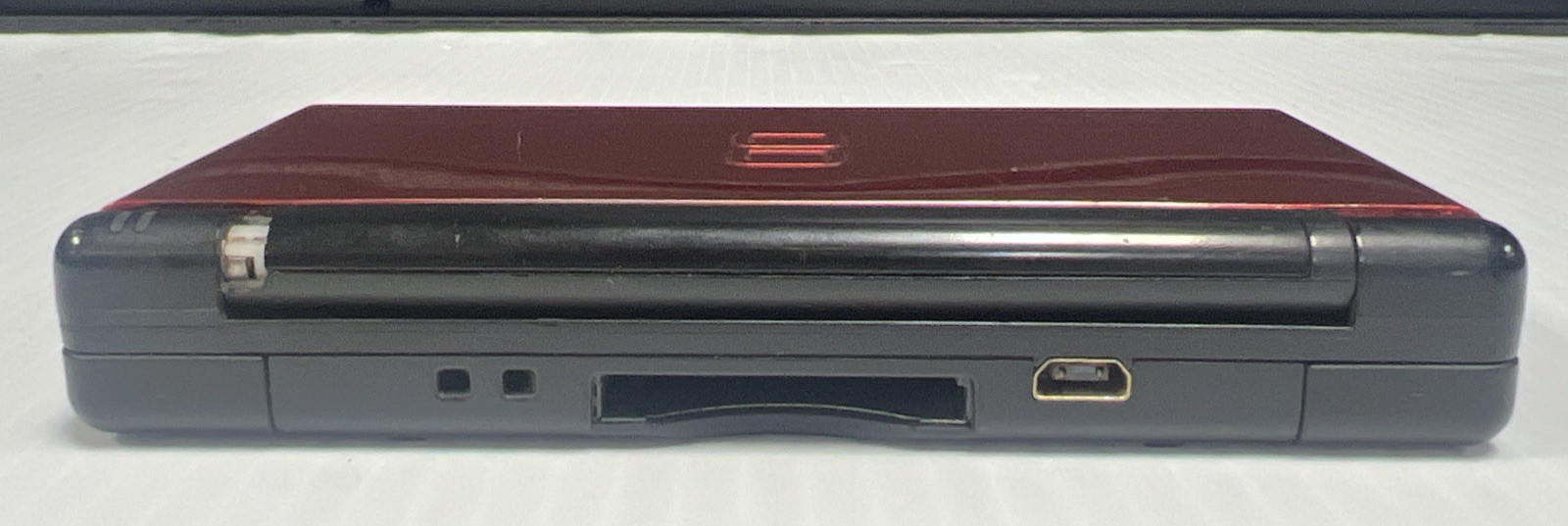 Nintendo DS Lite (Red/Black) USG-001 Handheld Console Tested Bad Hinge preowned