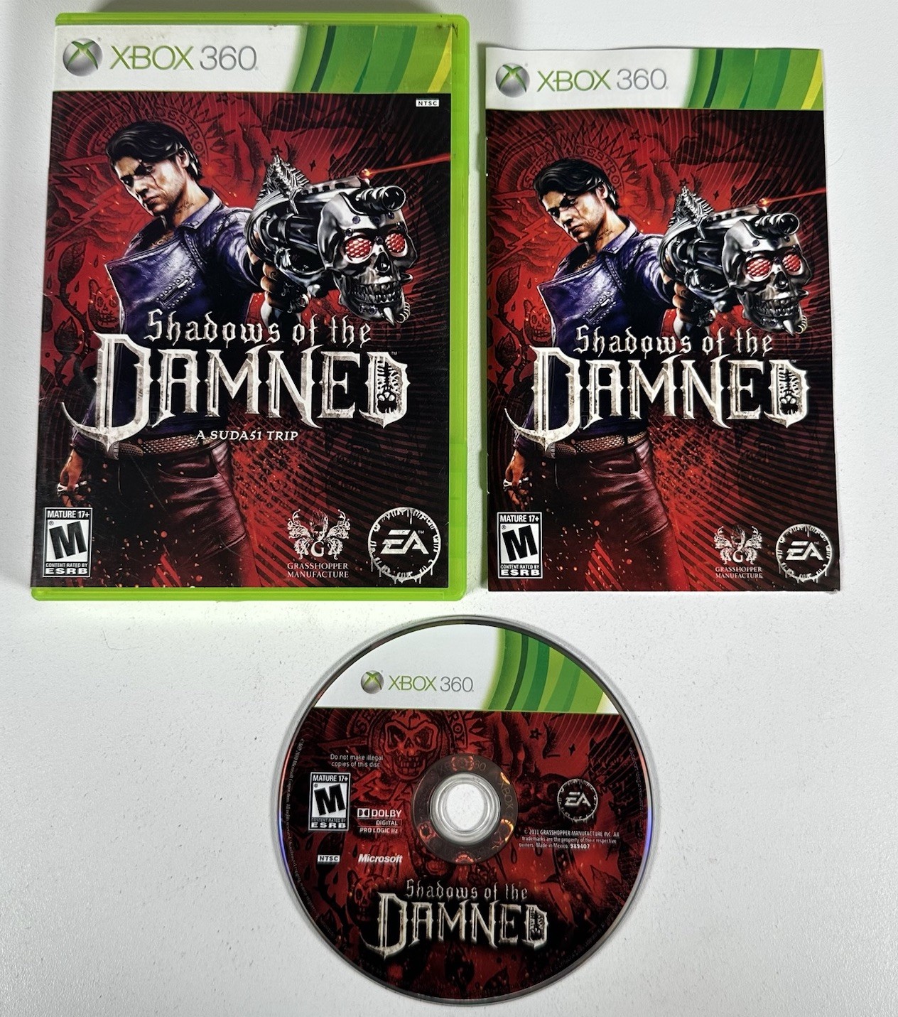 Shadows of the Damned – Xbox 360 – CIB – *TESTED* – FAST SHIPPING