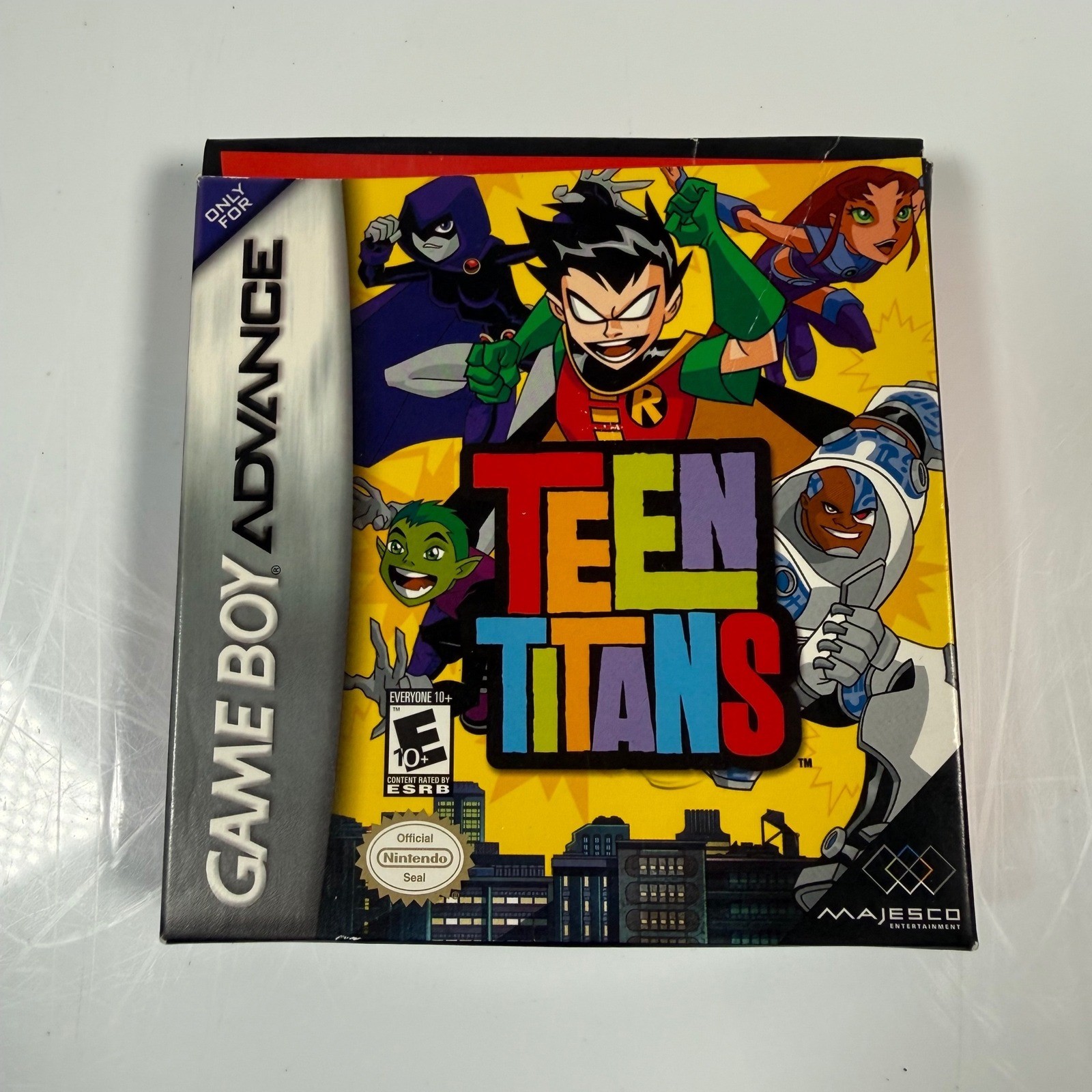 Majesco Teen Titans Video Game Nintendo Game Boy Advance Complete Boxed GBA