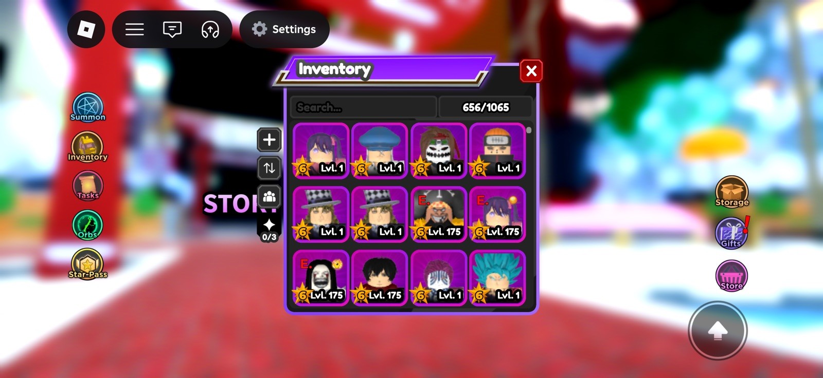 Fisch🐟339🌊Level 1312💰⚡️543,374,771 C$⚡x Astd – 3 – 7 Stars
