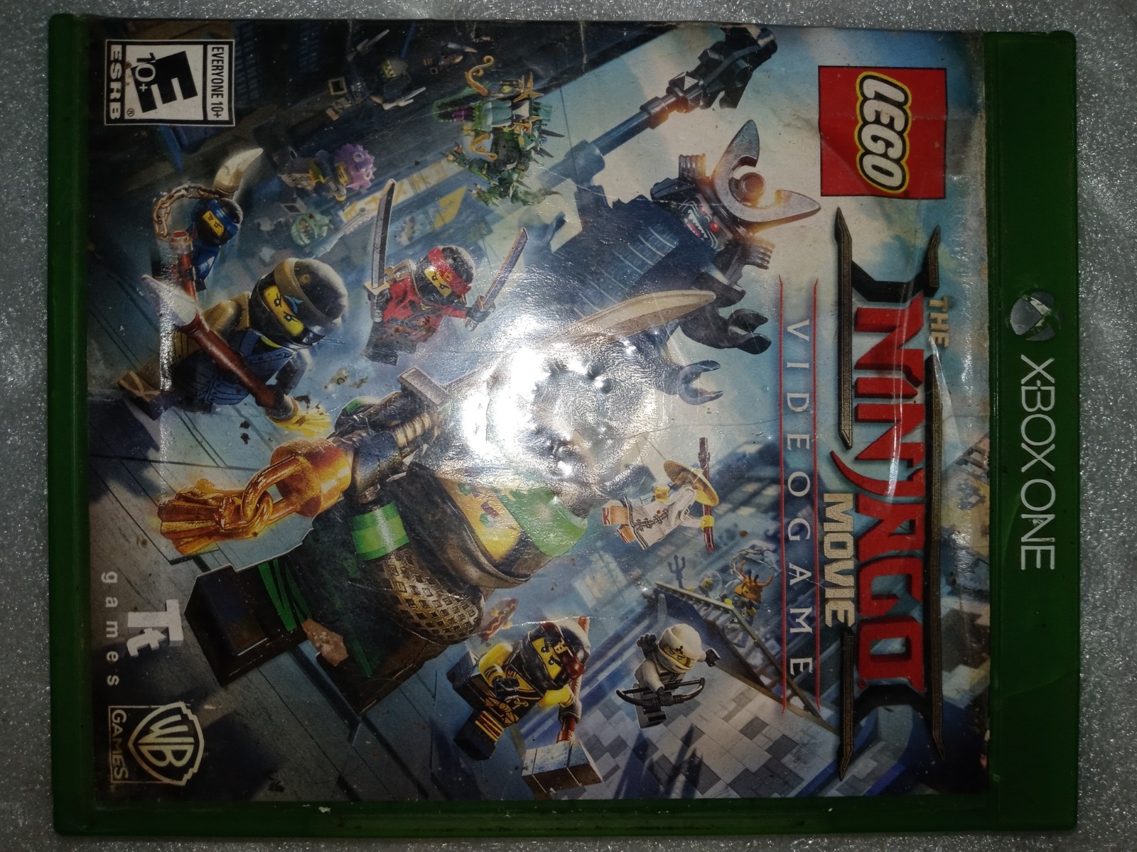 Warner Bros. LEGO NINJAGO Movie Videogame Xbox One E10+ Multiplayer w/ Case