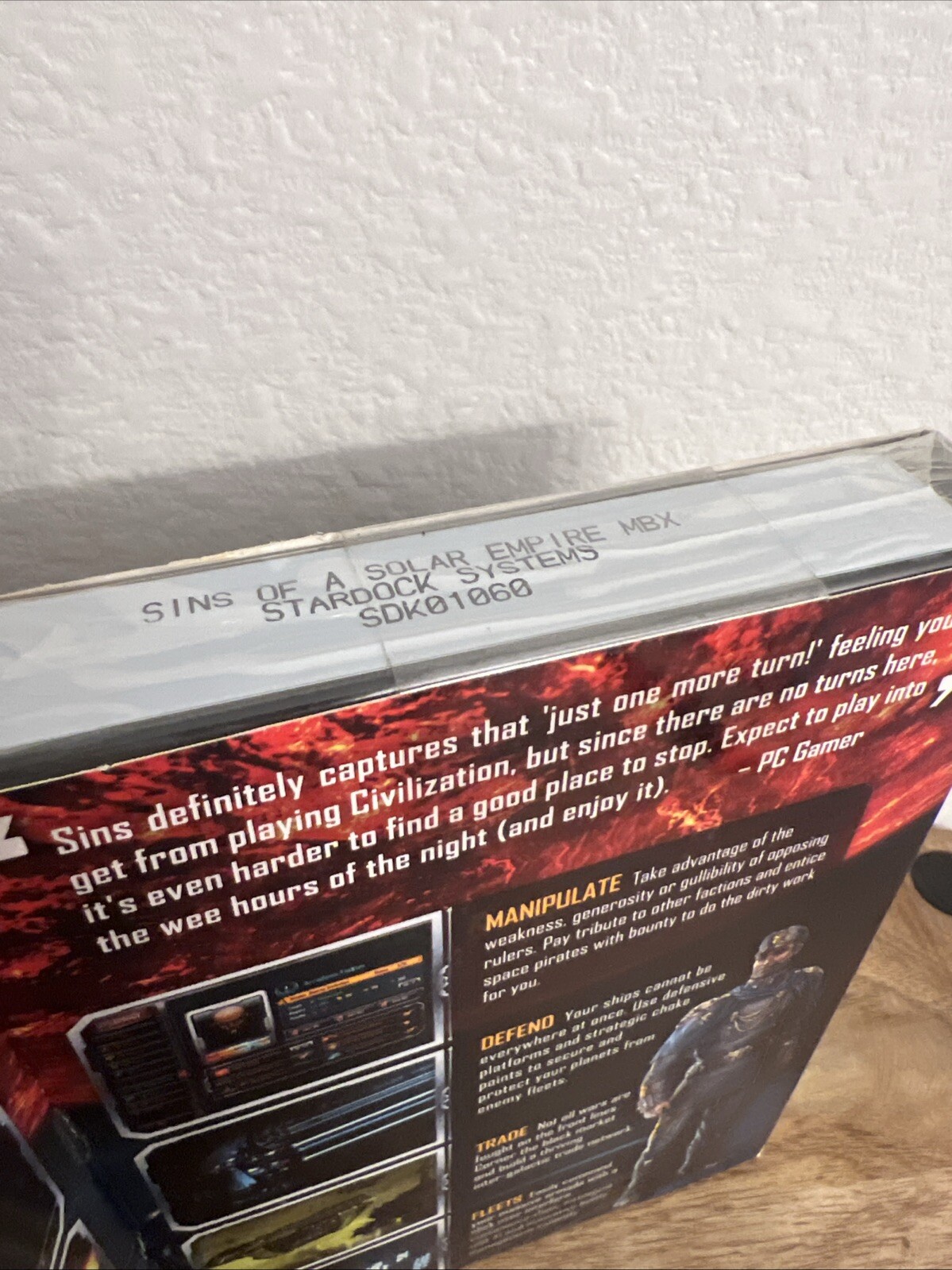 Sins Of A Solar Empire Video Game Pc Cd-ROM T-Teen