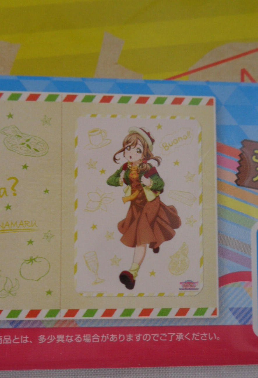 Hanamaru Kunikida Mini Poster Italy Love Live Sunshine Movie Over The Rainbow