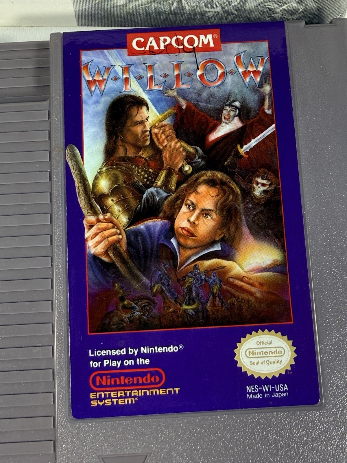 Willow – NES Nintendo Original Movie Game w/ INSTRUCTIONS MANUAL BOOKLET