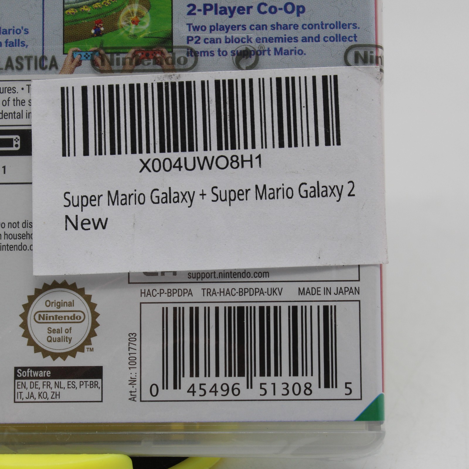 Super Mario Galaxy 1 & 2 – Video Game for Nintendo Switch – 126986A
