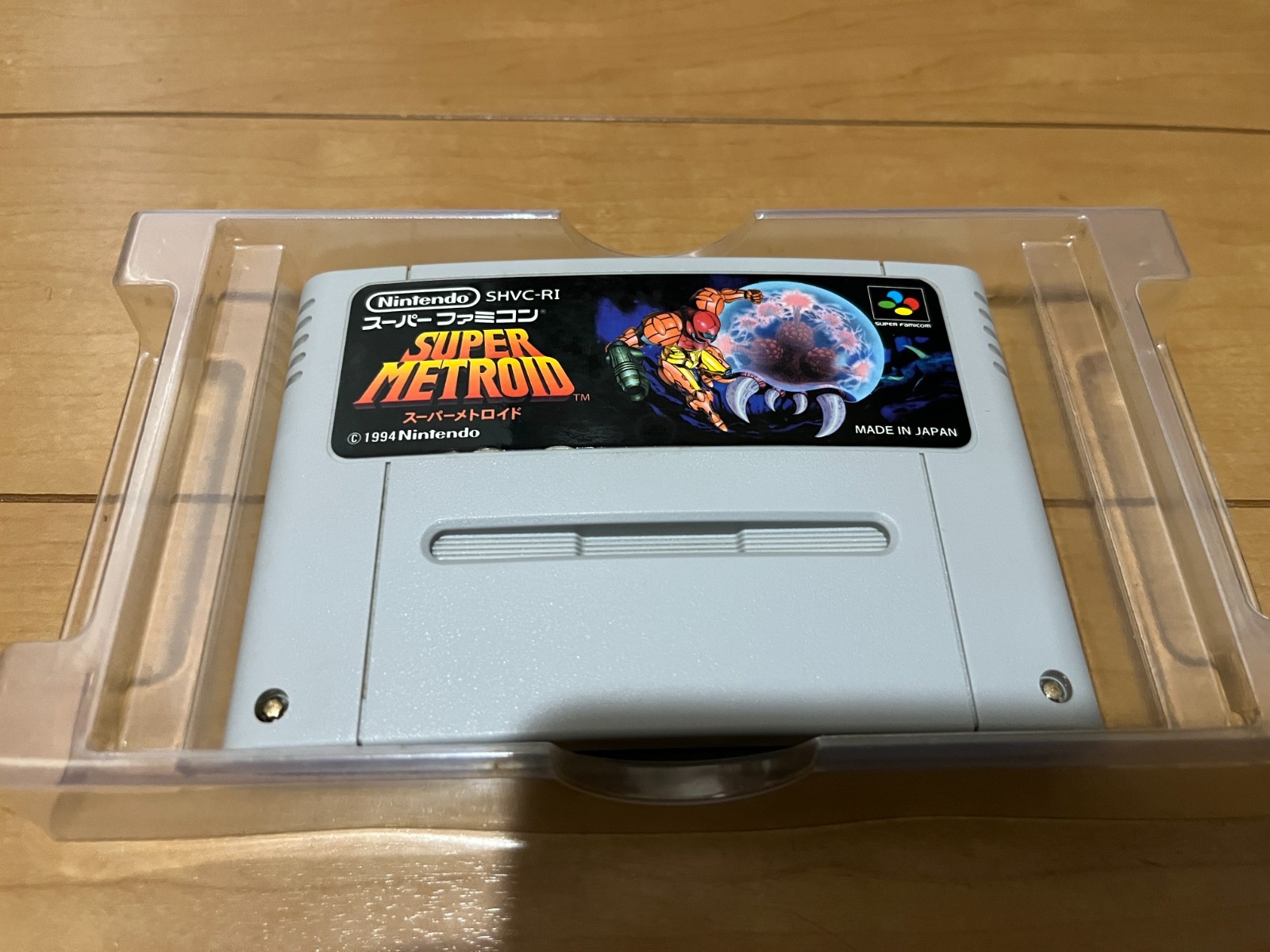 Super Metroid Japan Super Famicom SNES BOX and Manual