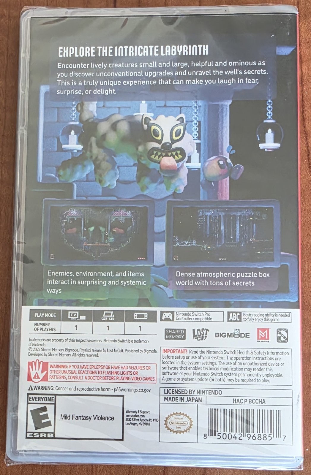 Animal Well – Nintendo Switch (NEW)