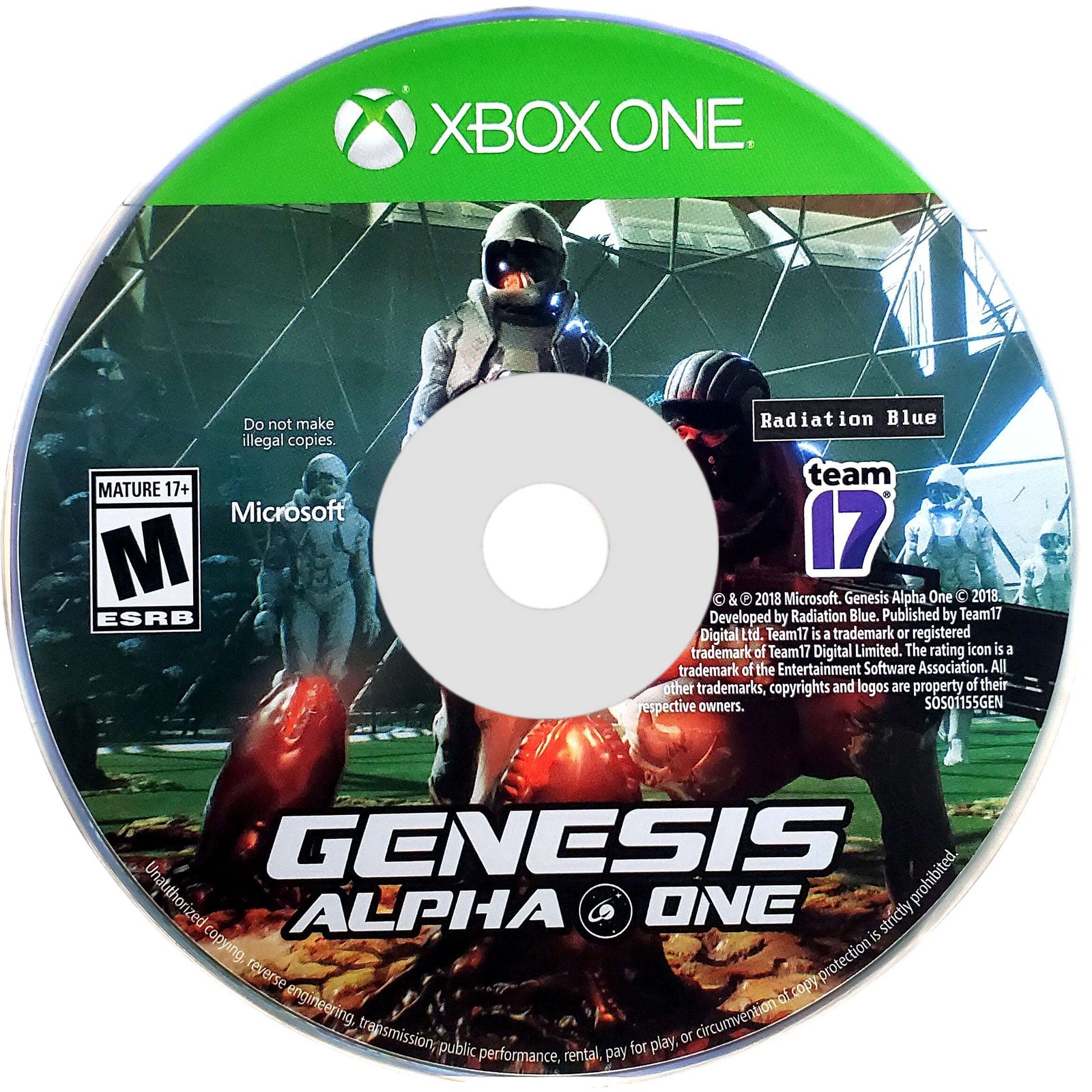 Genesis Alpha One – Microsoft Xbox One Tested 1Y Guarantee