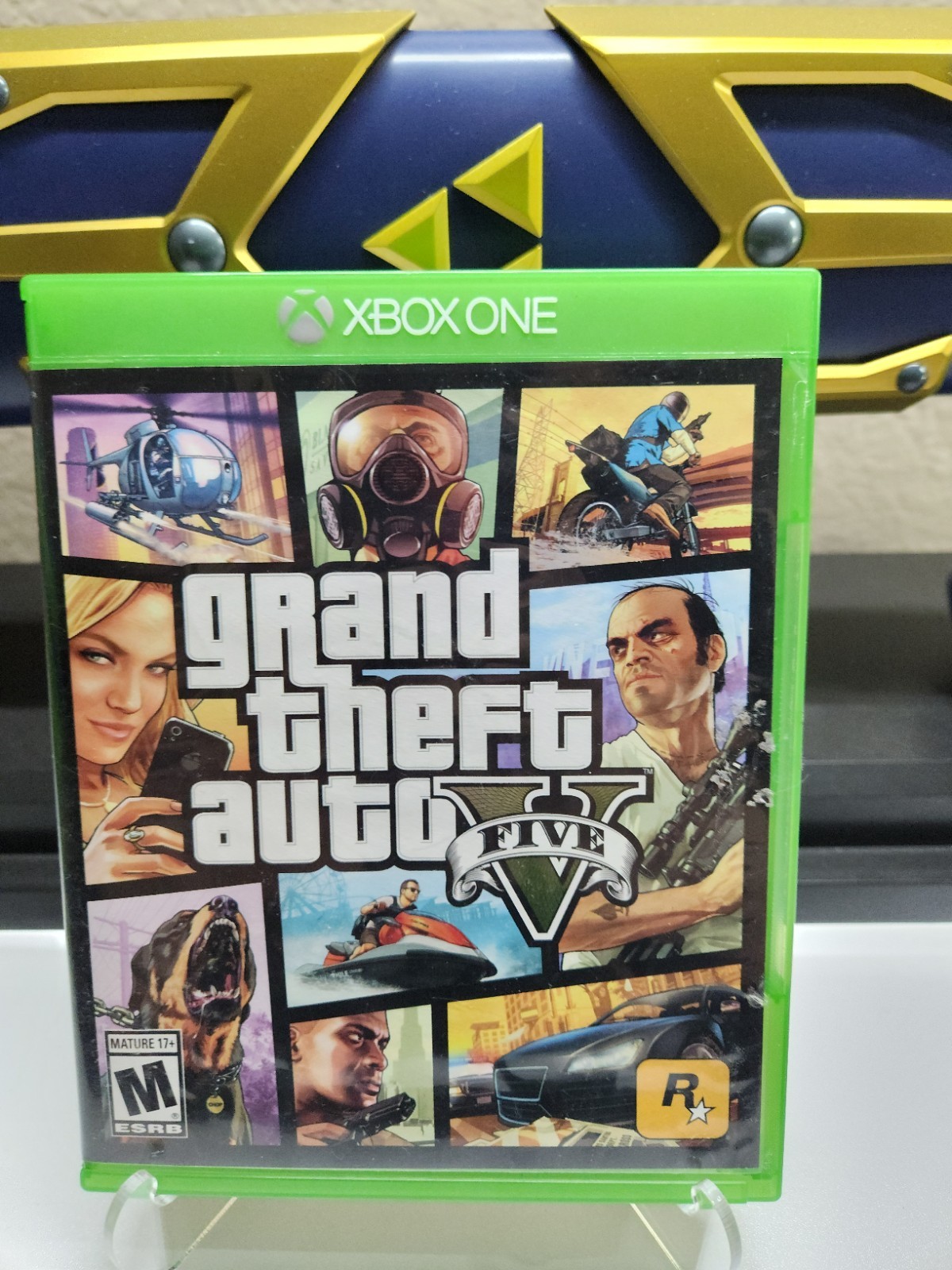 [CIB] [FREE Shipping] Grand Theft Auto V (GTA Series) Xbox One -Tested NO MAP