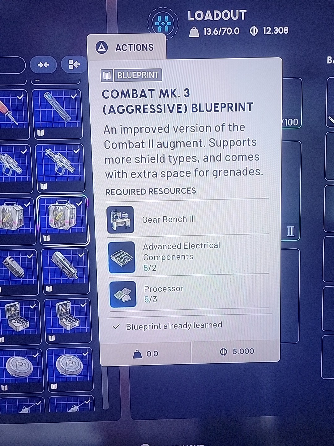 Arc Raiders – Combat Mk.3 (Aggressive) Blueprint