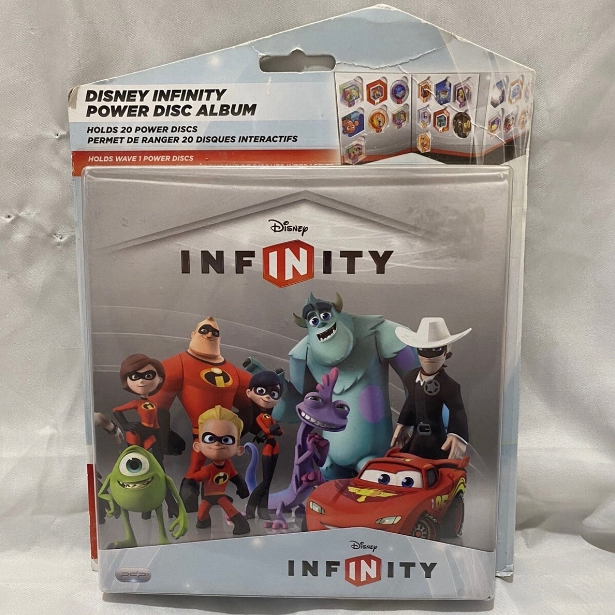 Disney Infinity 2.0 Power Disc Album Storage Case Collector Book Video Game