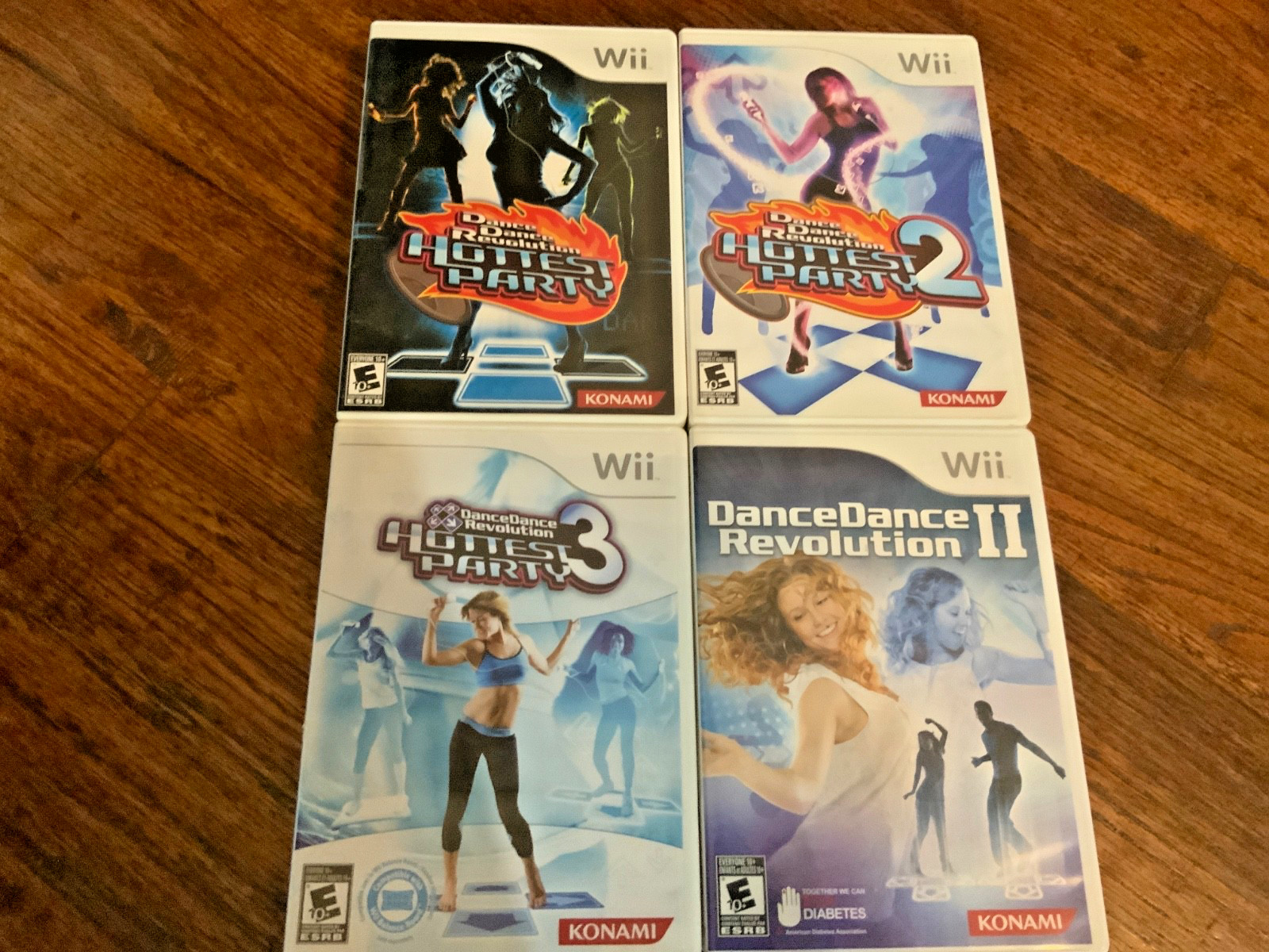 Wii Bundle – 30+ Games, Controllers, Chucks, Dance Pad, Balance Pad, Skateboard
